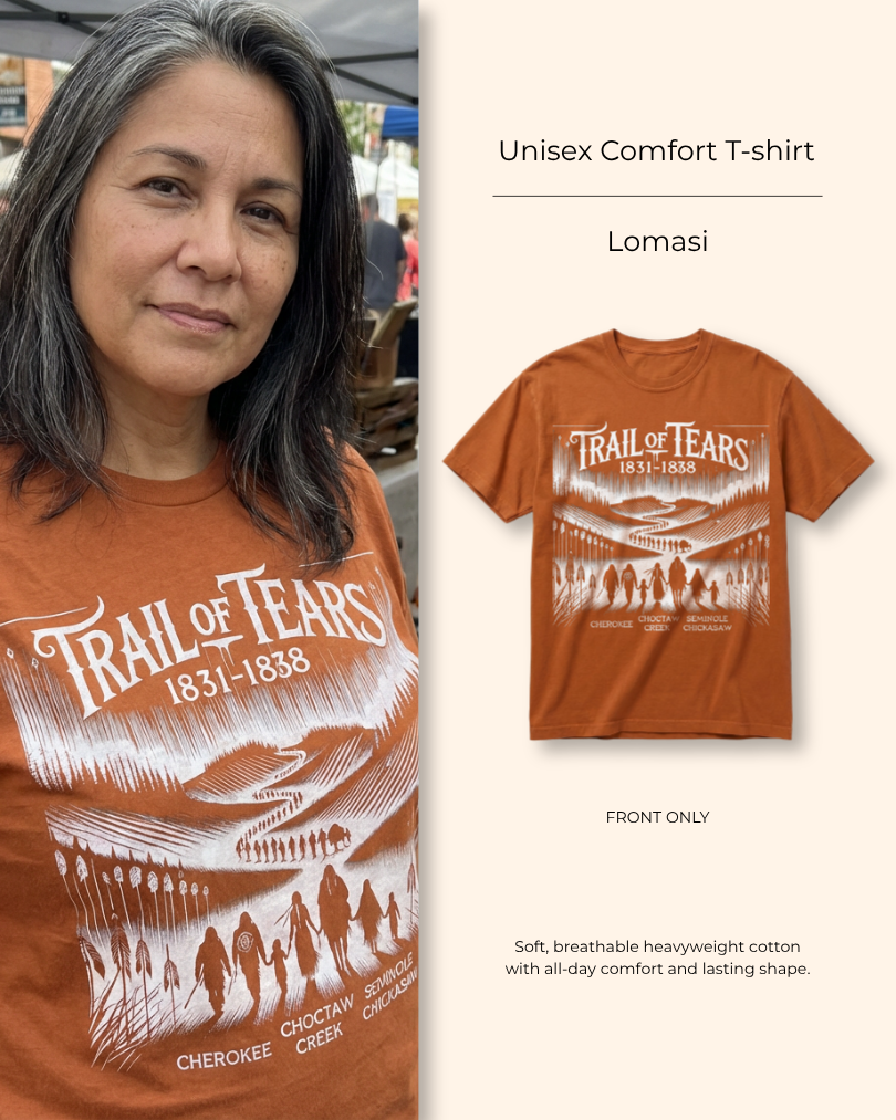 Lomasi — Trail of Tears — Heritage Tee