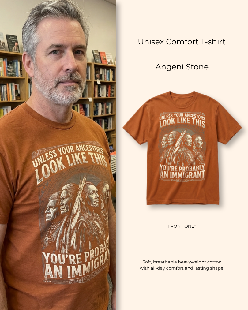 Angeni Stone — Ancestors’ Pride — Heritage Tee