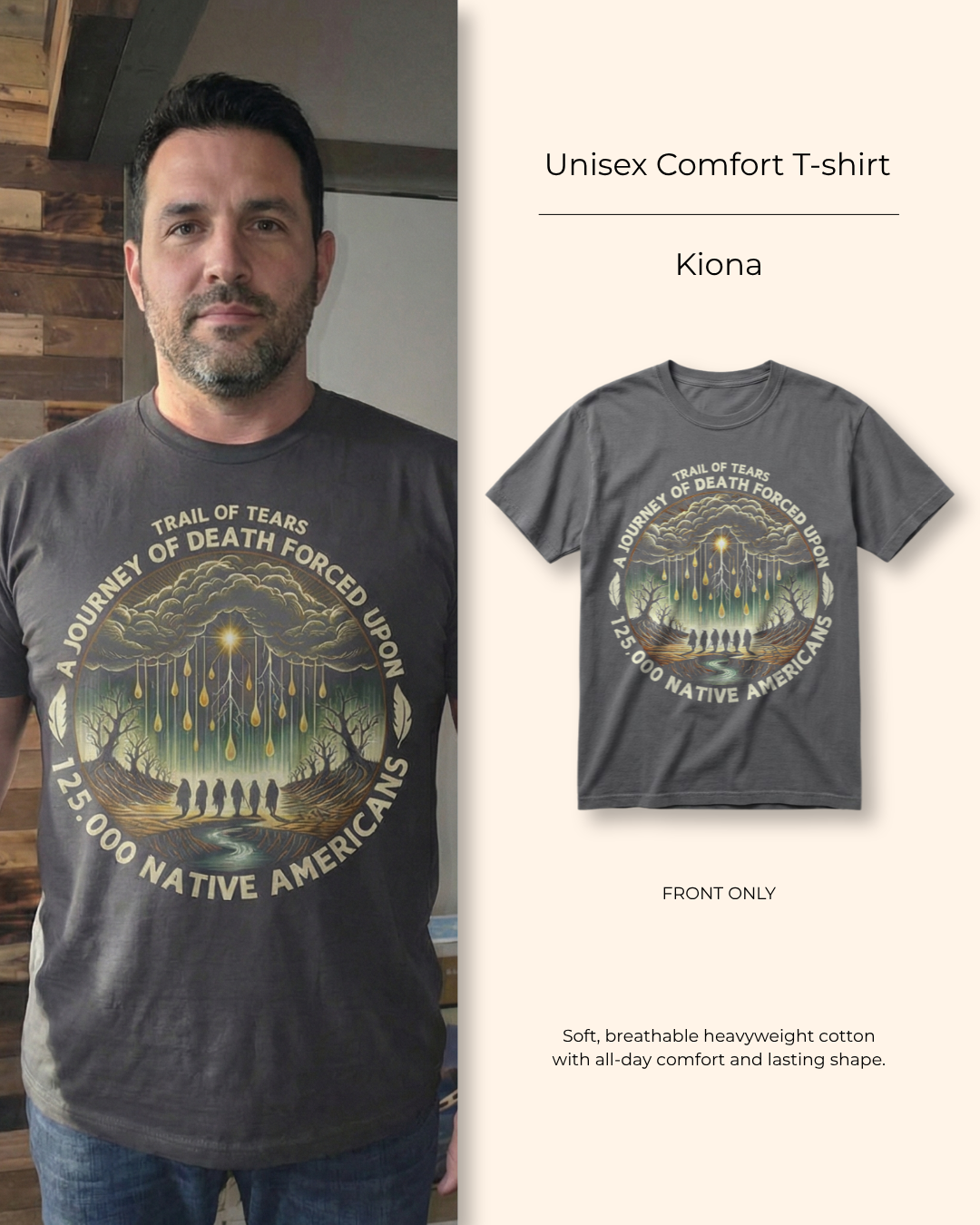 "Kiona" | Trail Of Tears | Unisex Tee