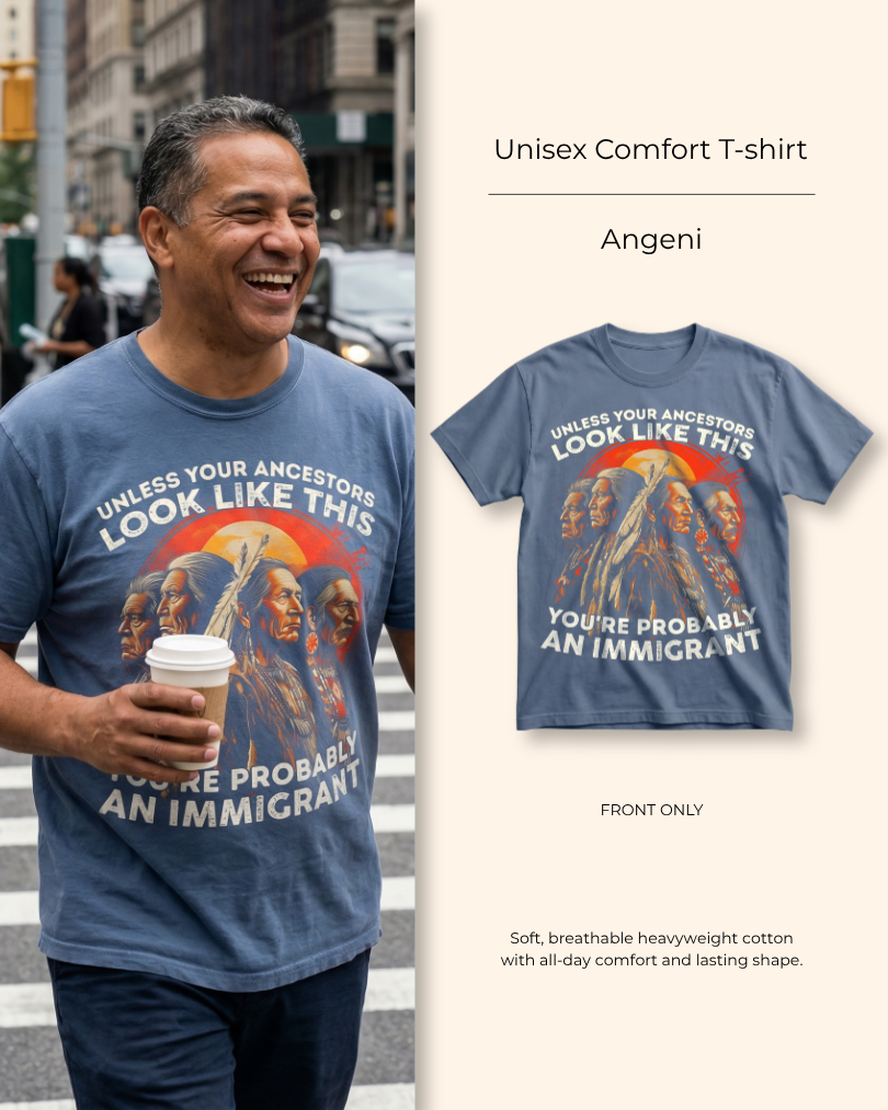 Angeni — Ancestors' Pride — Heritage Tee