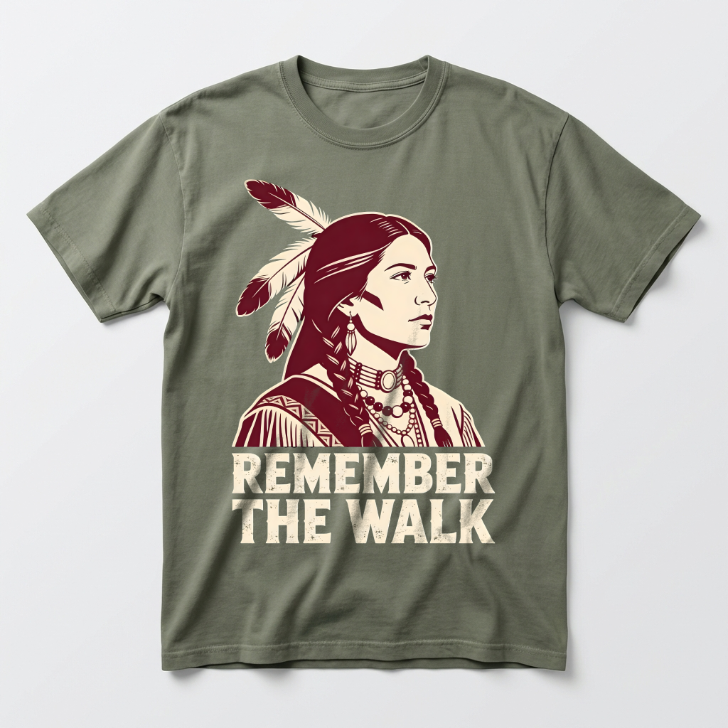 Mokawe — Trail of Tears — Double-sided T-shirt