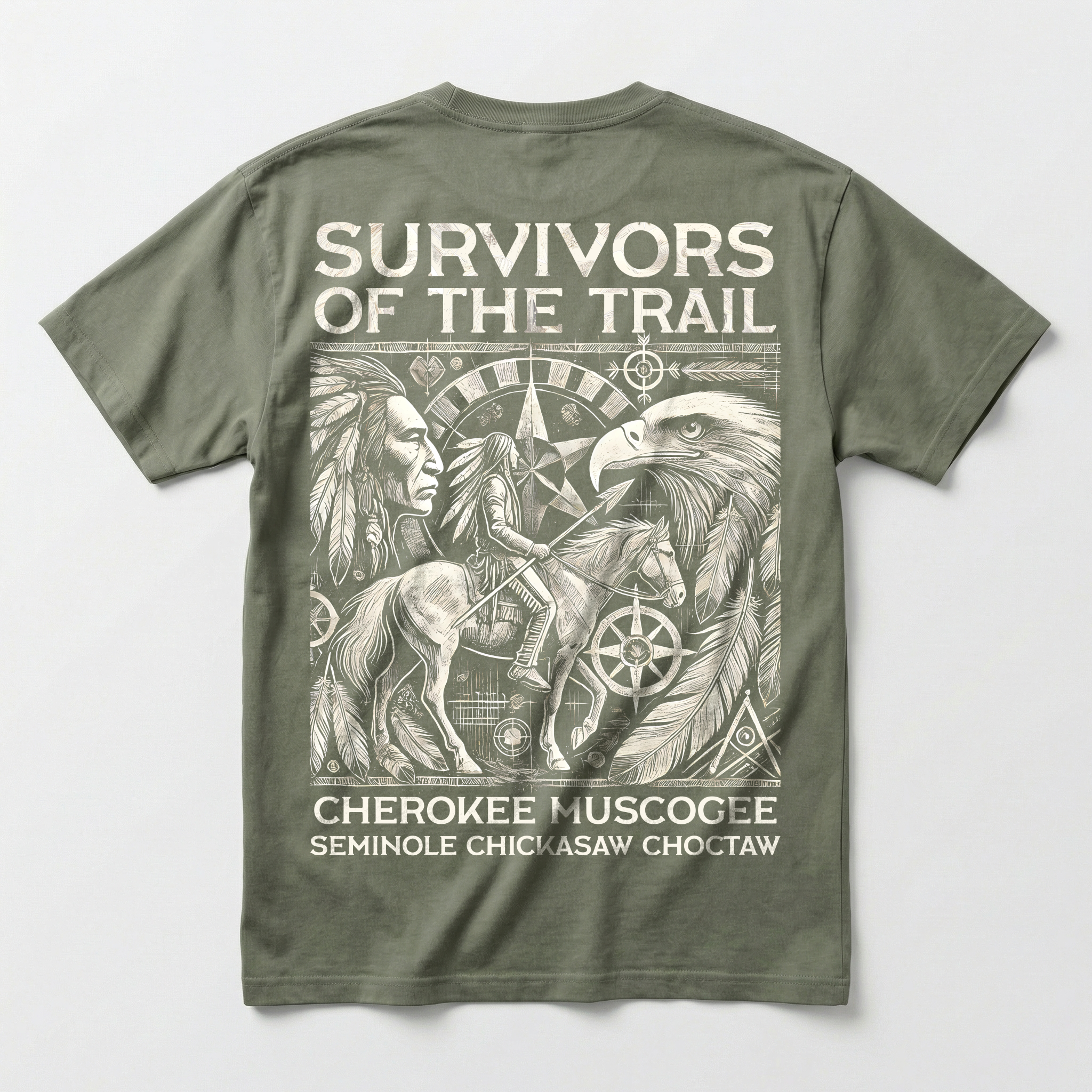 Chayton — Trail of Tears — Heritage Tee — Back