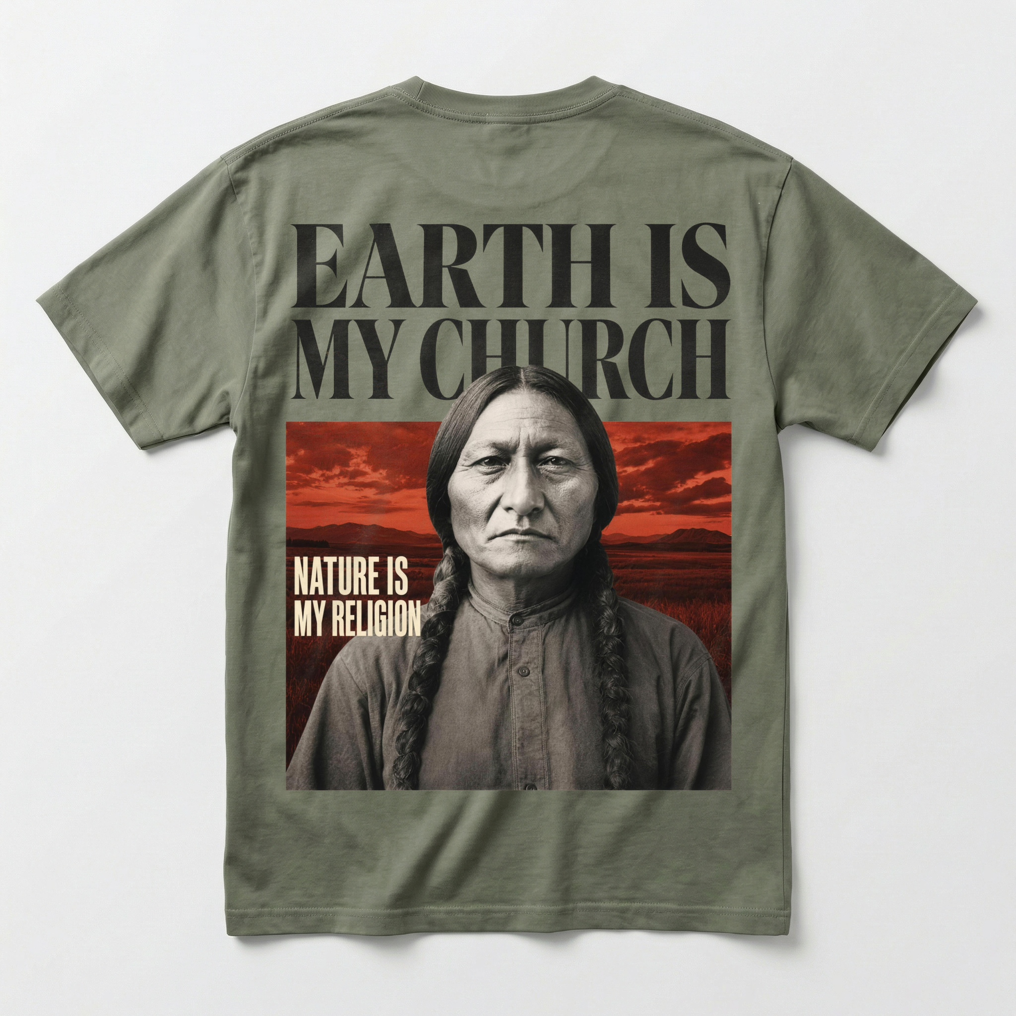 Earth Is My Church — Prairie — Heritage Tee