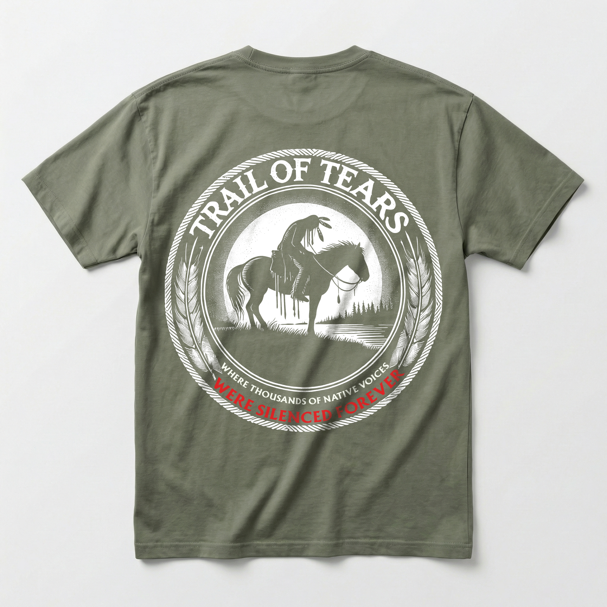 Kohana — Trail of Tears — Heritage Tee — Back