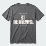 Time Immemorial — Turtle Island charcoal tee