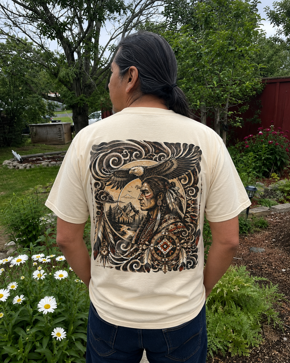 Senok — Trail of Honor — Double-sided T-shirt