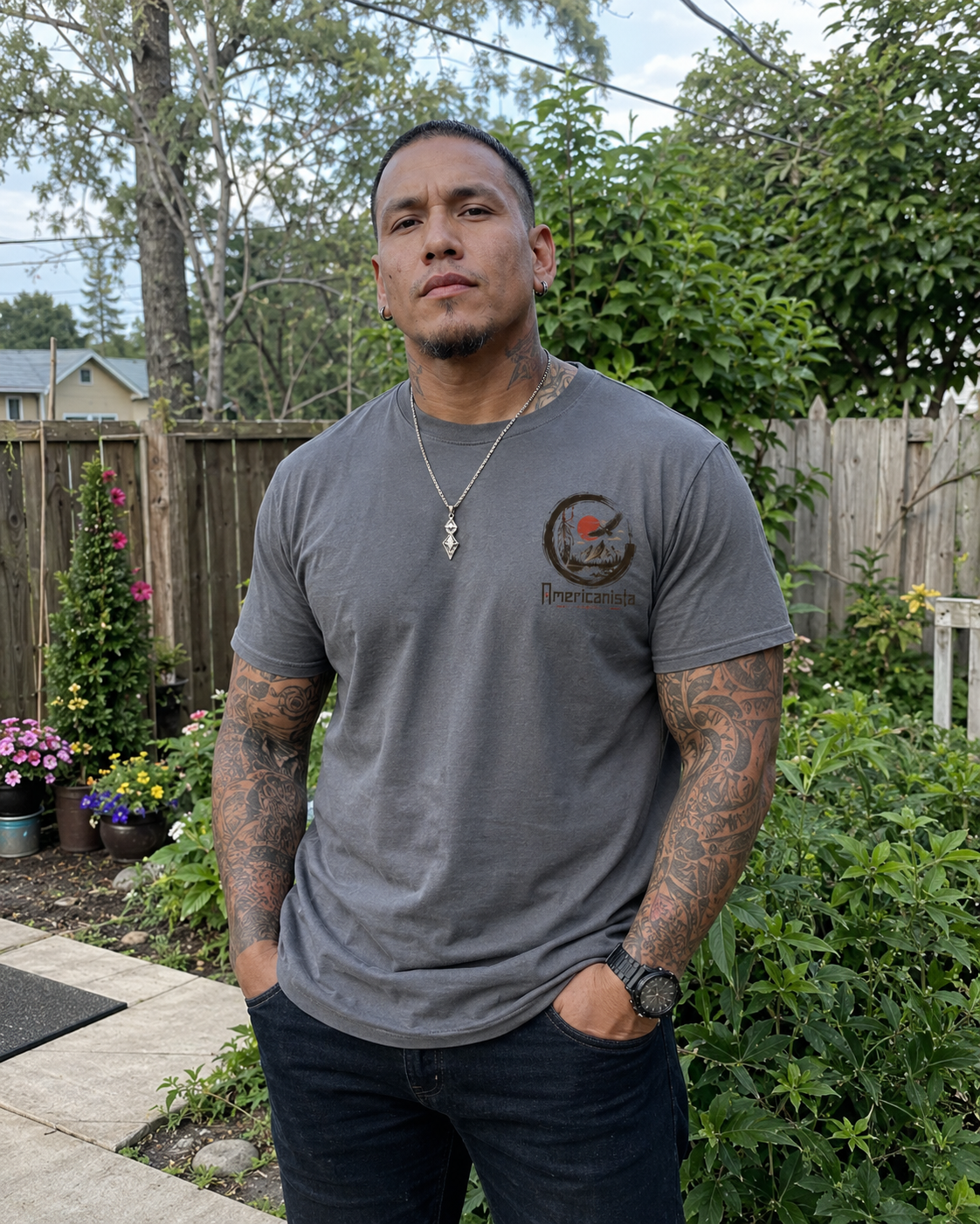 Senok — Trail of Honor — Double-sided T-shirt