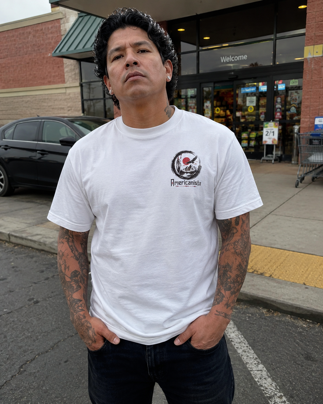 Senok — Trail of Honor — Double-sided T-shirt