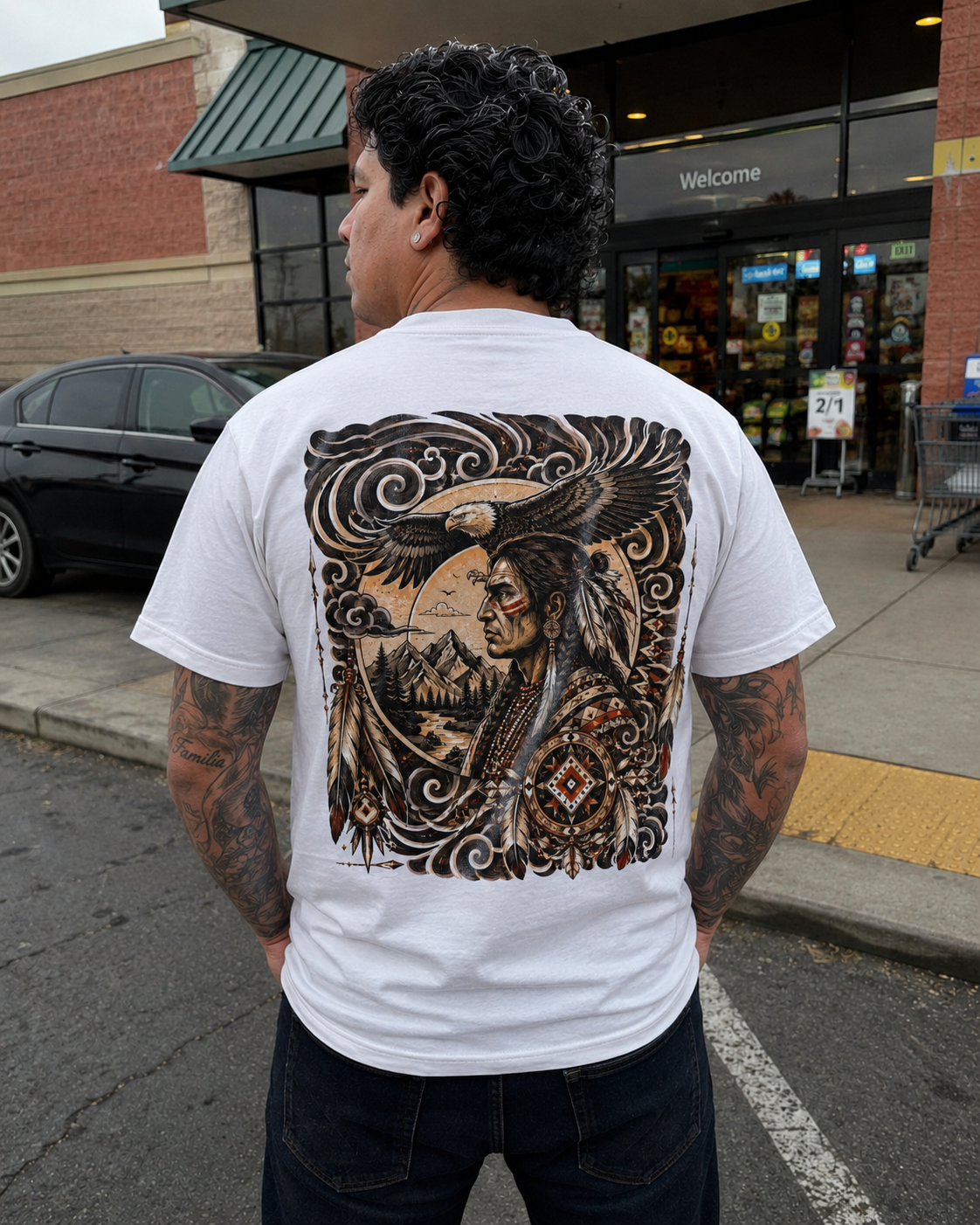 Senok — Trail of Honor — Double-sided T-shirt
