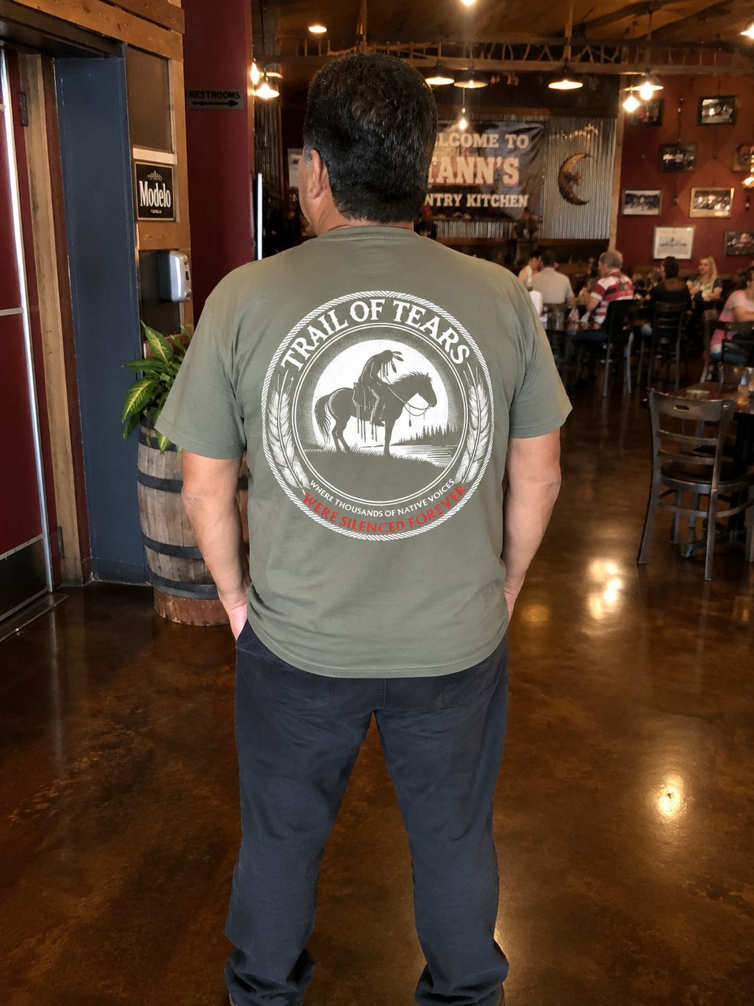 Kohana — Trail of Tears — Heritage Tee — Back