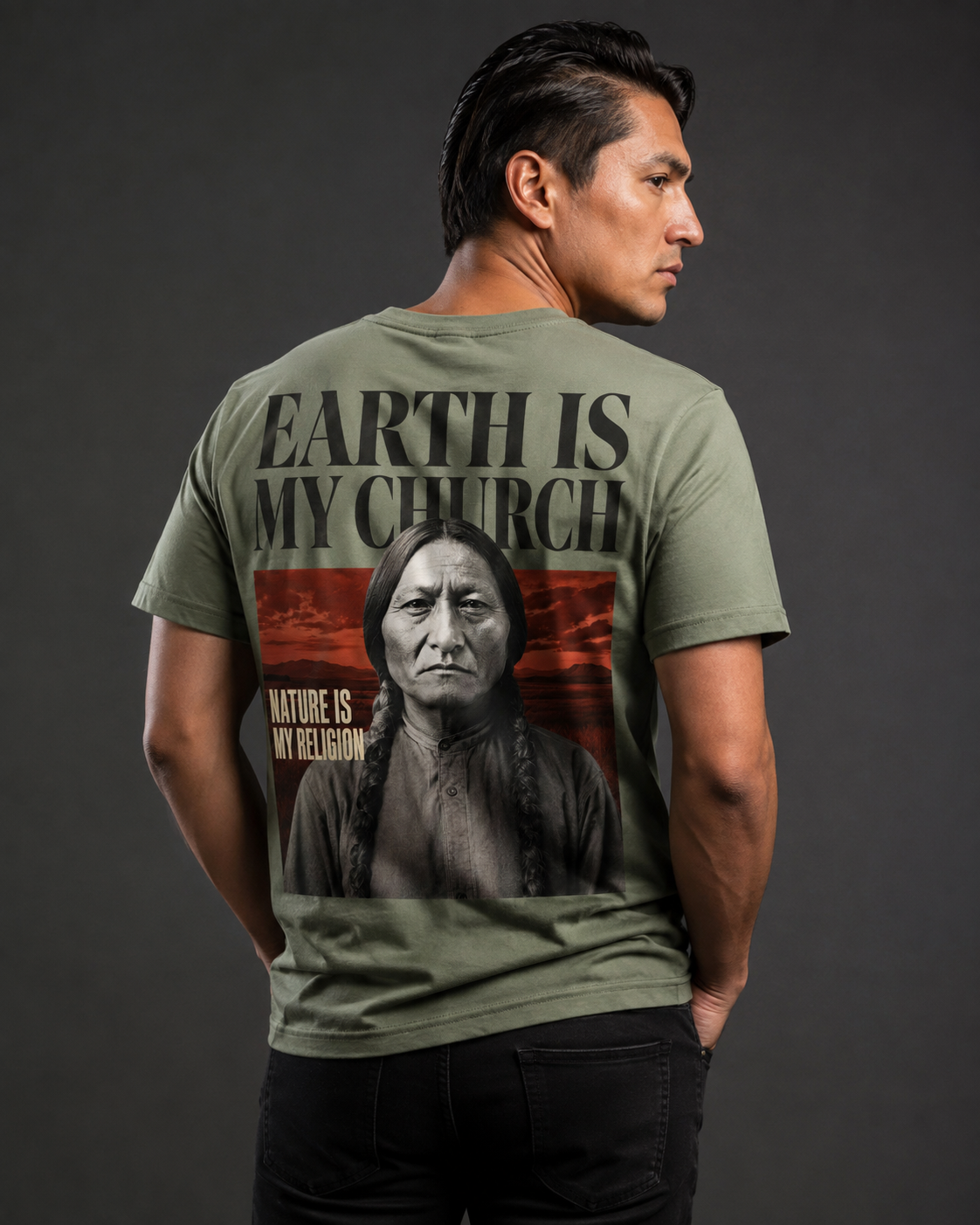 Earth Is My Church — Prairie — Heritage Tee