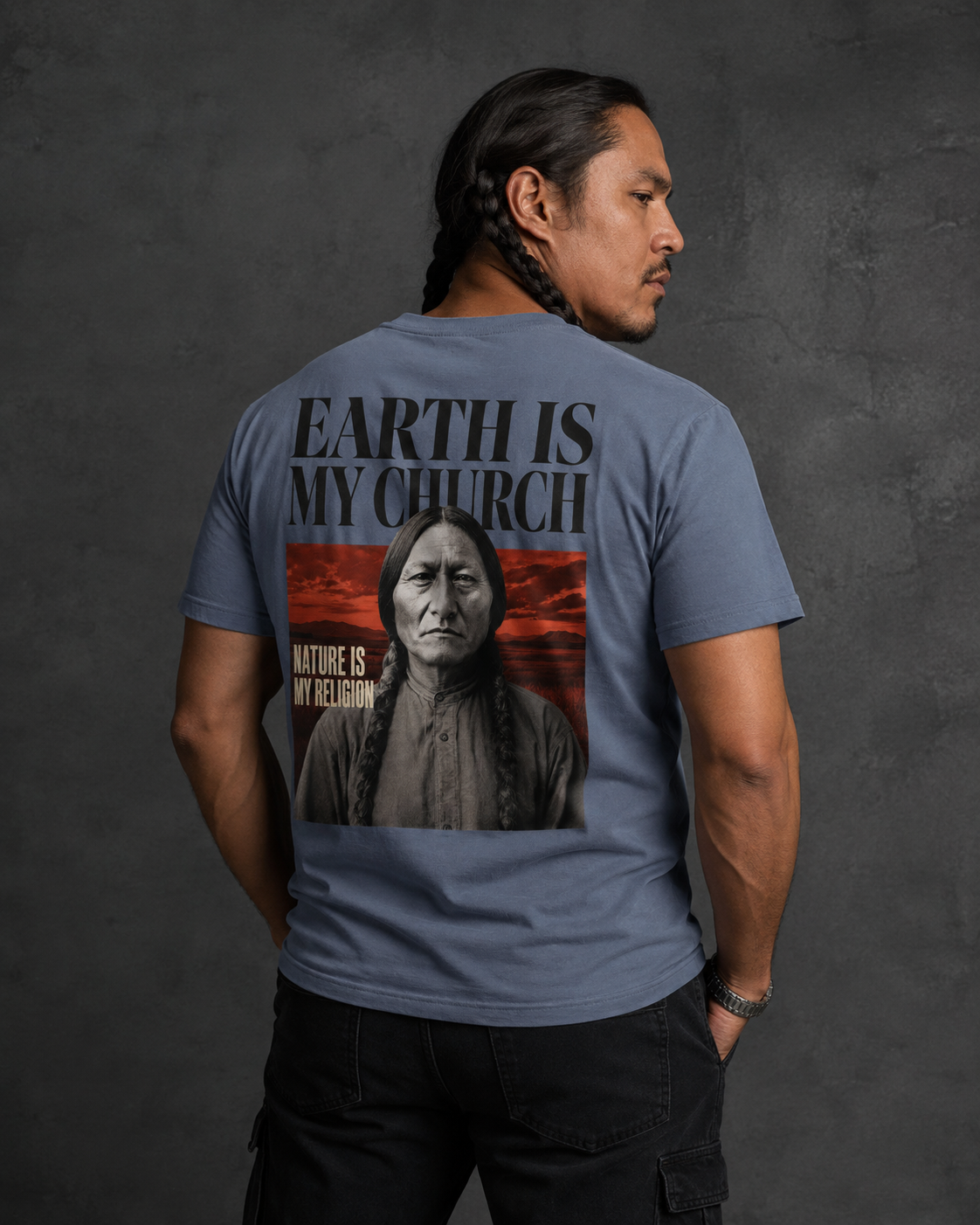 Earth Is My Church — Prairie — Heritage Tee