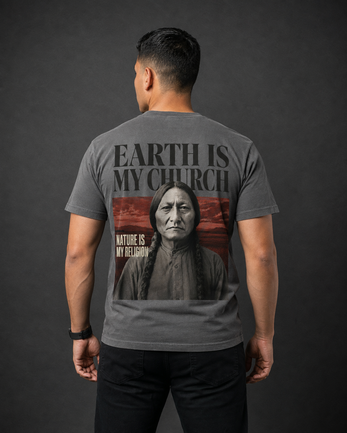 Earth Is My Church — Prairie — Heritage Tee