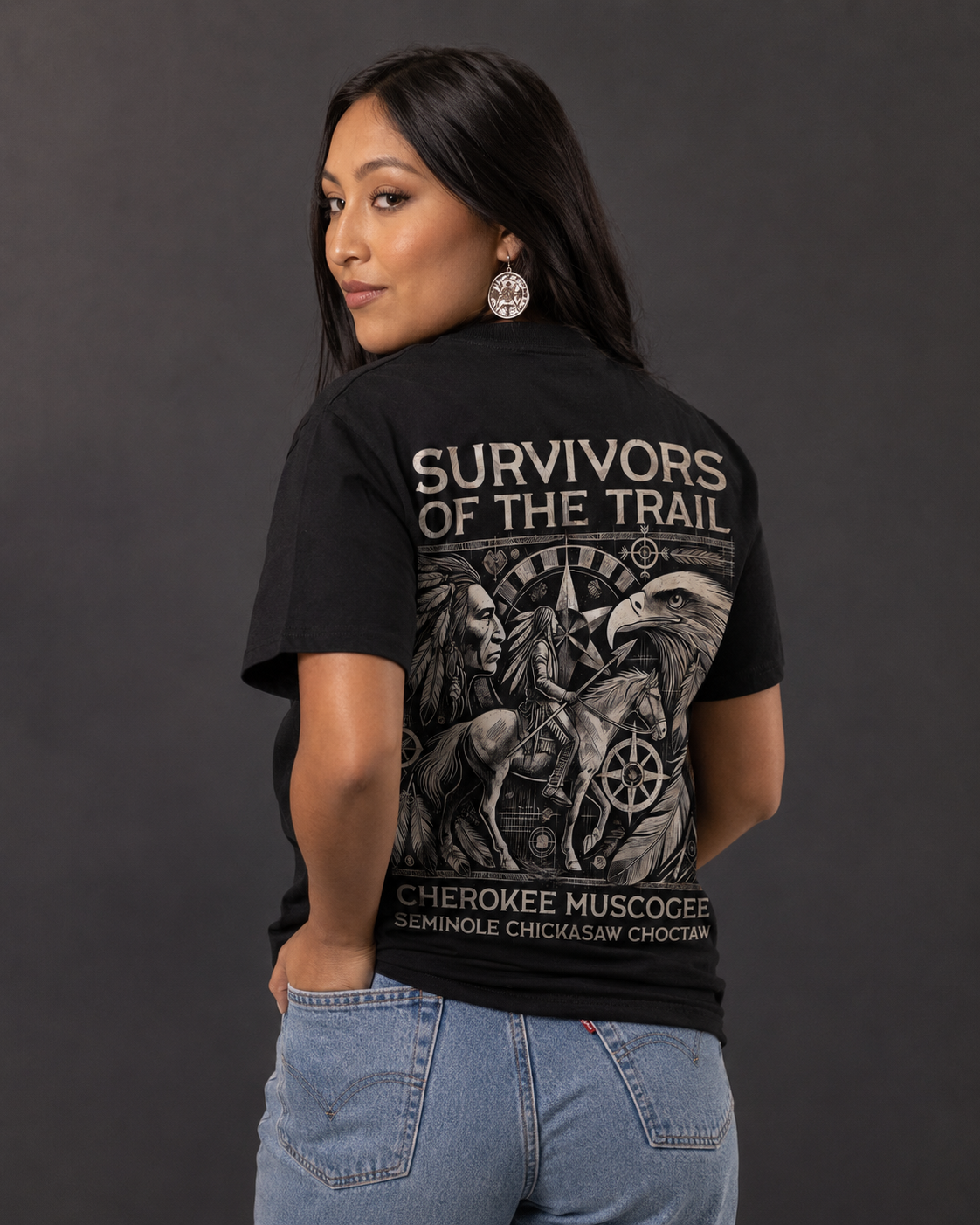 Chayton — Trail of Tears — Heritage Tee — Back
