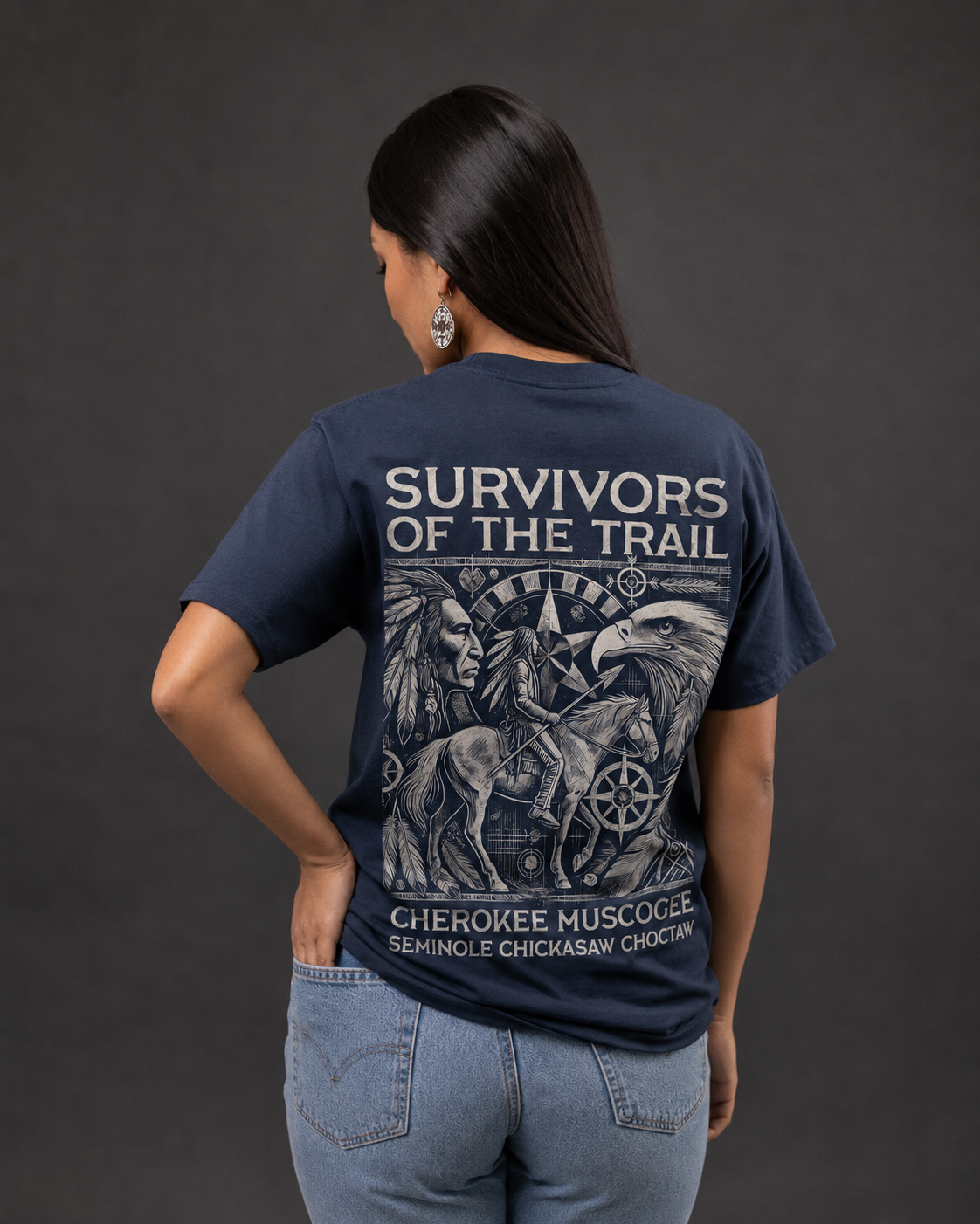 Chayton — Trail of Tears — Heritage Tee — Back