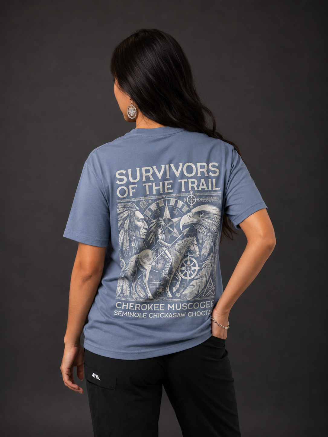 Chayton — Trail of Tears — Heritage Tee — Back
