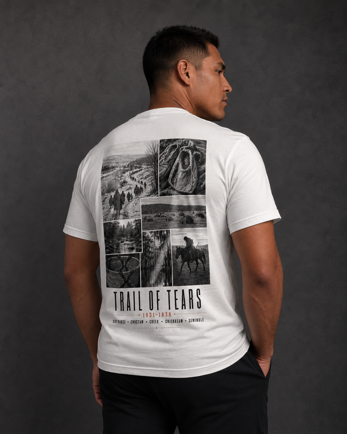 Kaira — Trail of Tears — Heritage Tee — Back