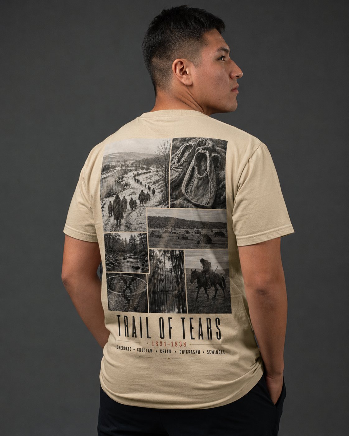Kaira — Trail of Tears — Heritage Tee — Back