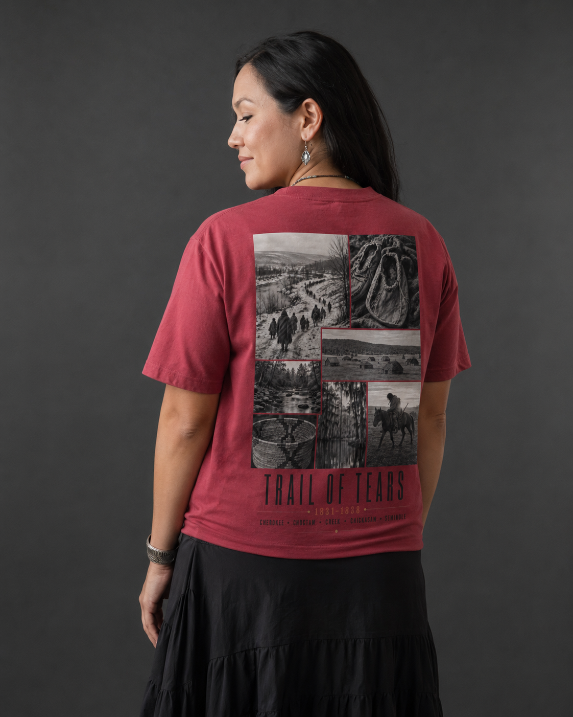Kaira — Trail of Tears — Heritage Tee — Back