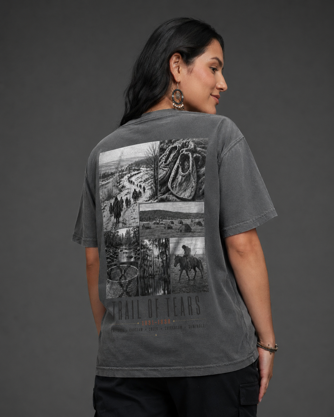 Kaira — Trail of Tears — Heritage Tee — Back