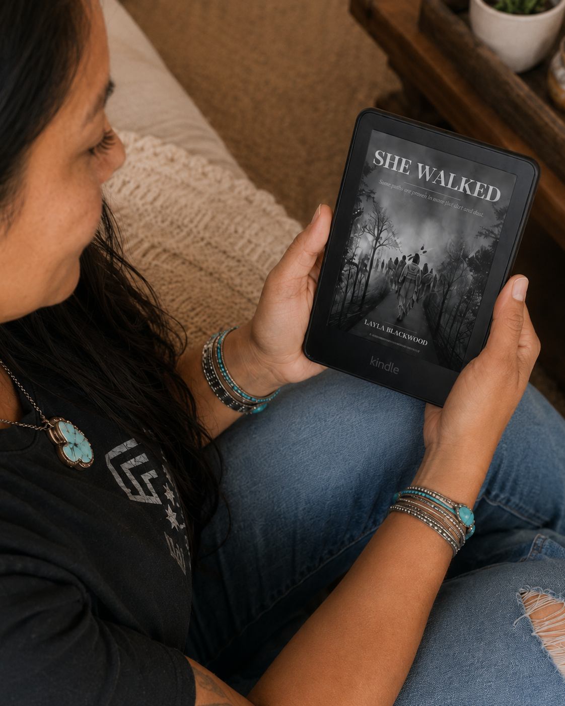 She Walked - E-book — Layla Blackwood