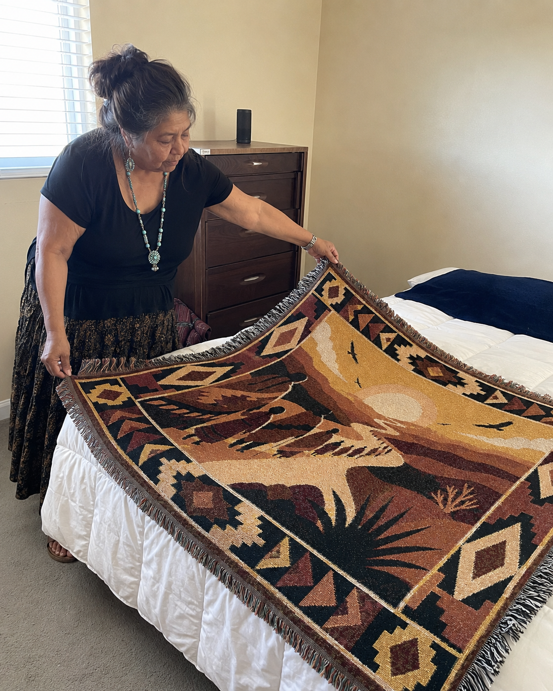 The Long Way Home — Heritage Woven Blanket