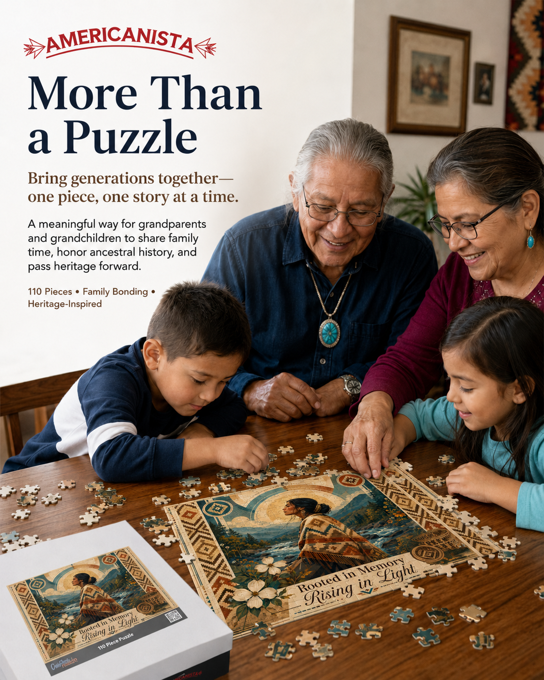 Rooted in Memory Puzzle — Cherokee Heritage Collection