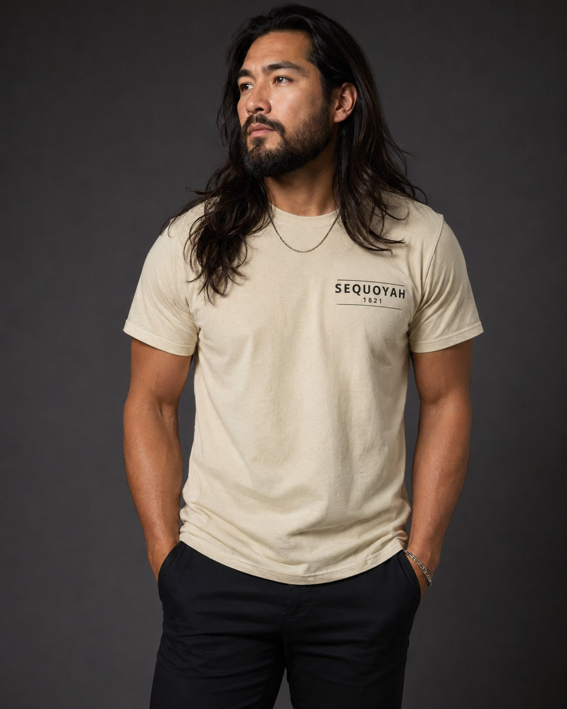 Sequoyah — The Cherokee Syllabary — Double-sided Tee