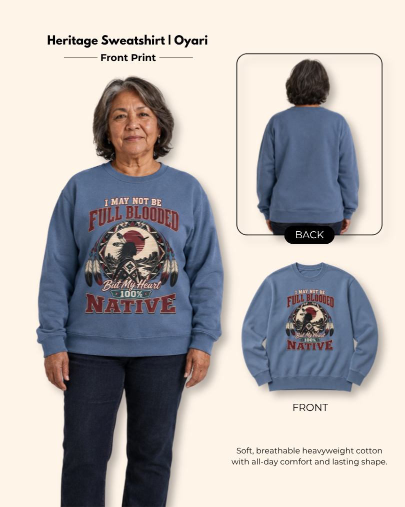 Oyari — Native Heart — Heritage Sweatshirt