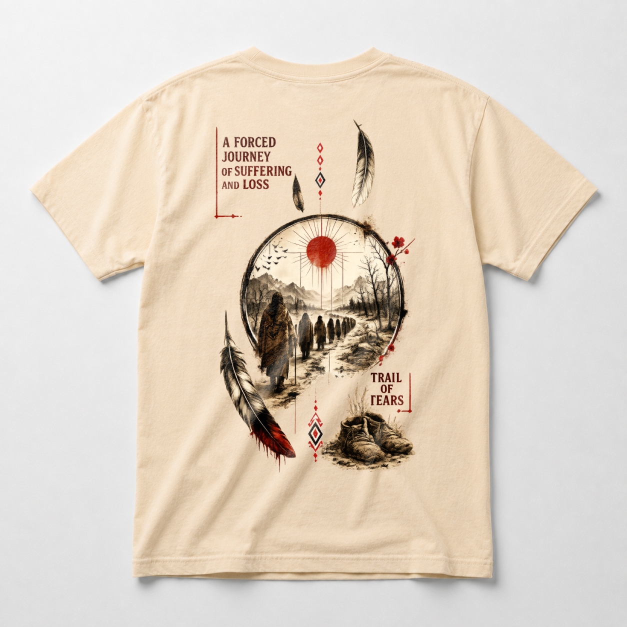 Nakor — Trail of Honor — Double-sided T-shirt