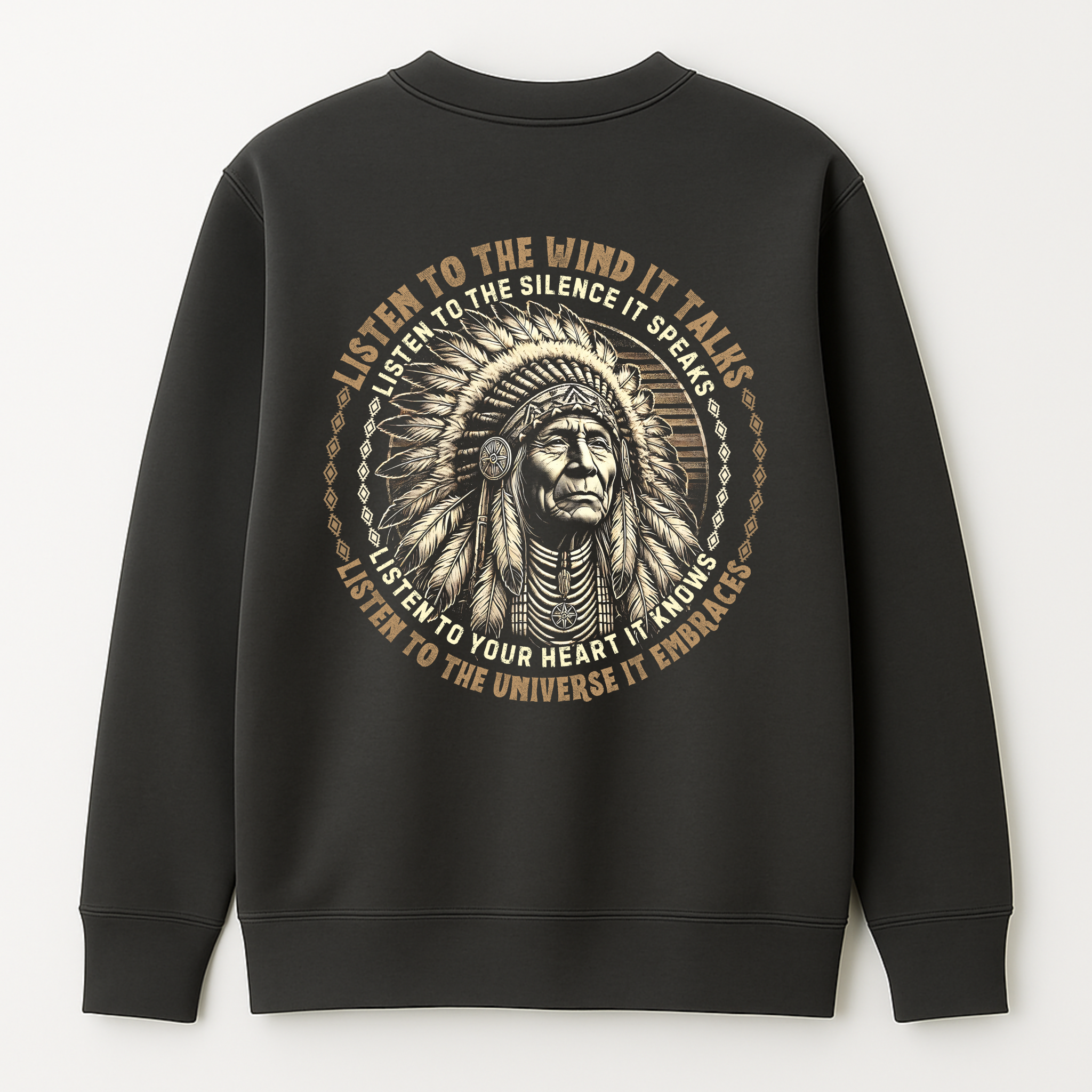 "Dyani" | Trail Of Tears | Crewneck Sweatshirt | Back