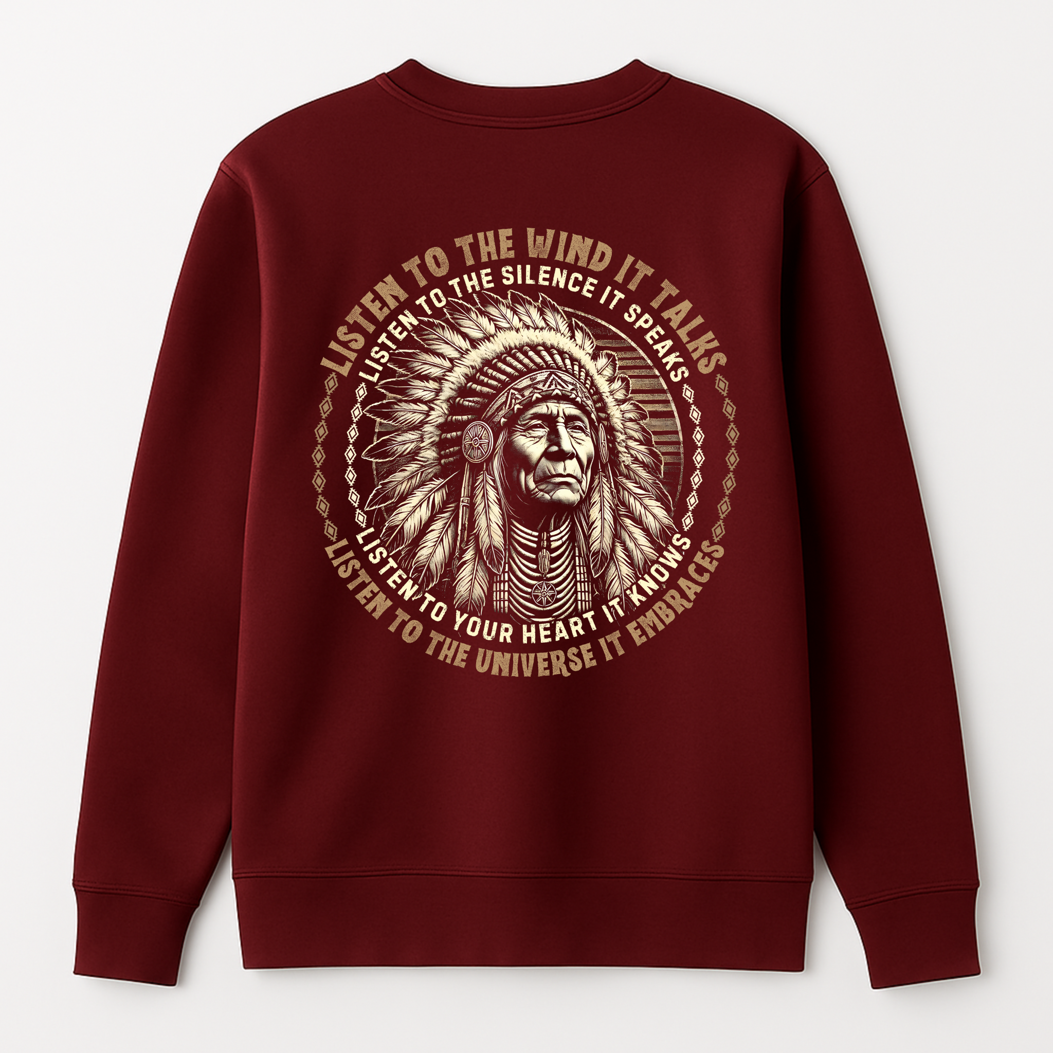 "Dyani" | Trail Of Tears | Crewneck Sweatshirt | Back