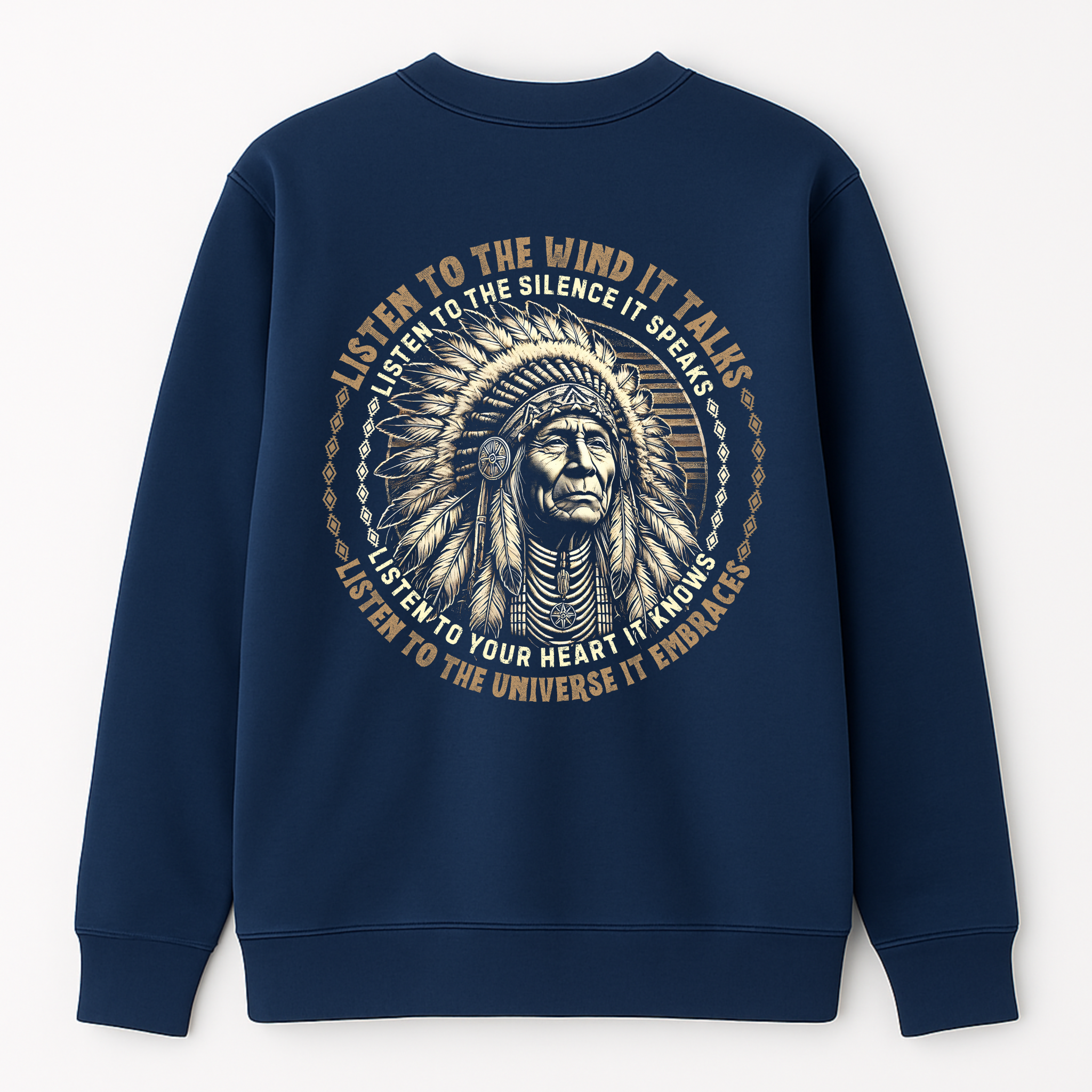 "Dyani" | Trail Of Tears | Crewneck Sweatshirt | Back