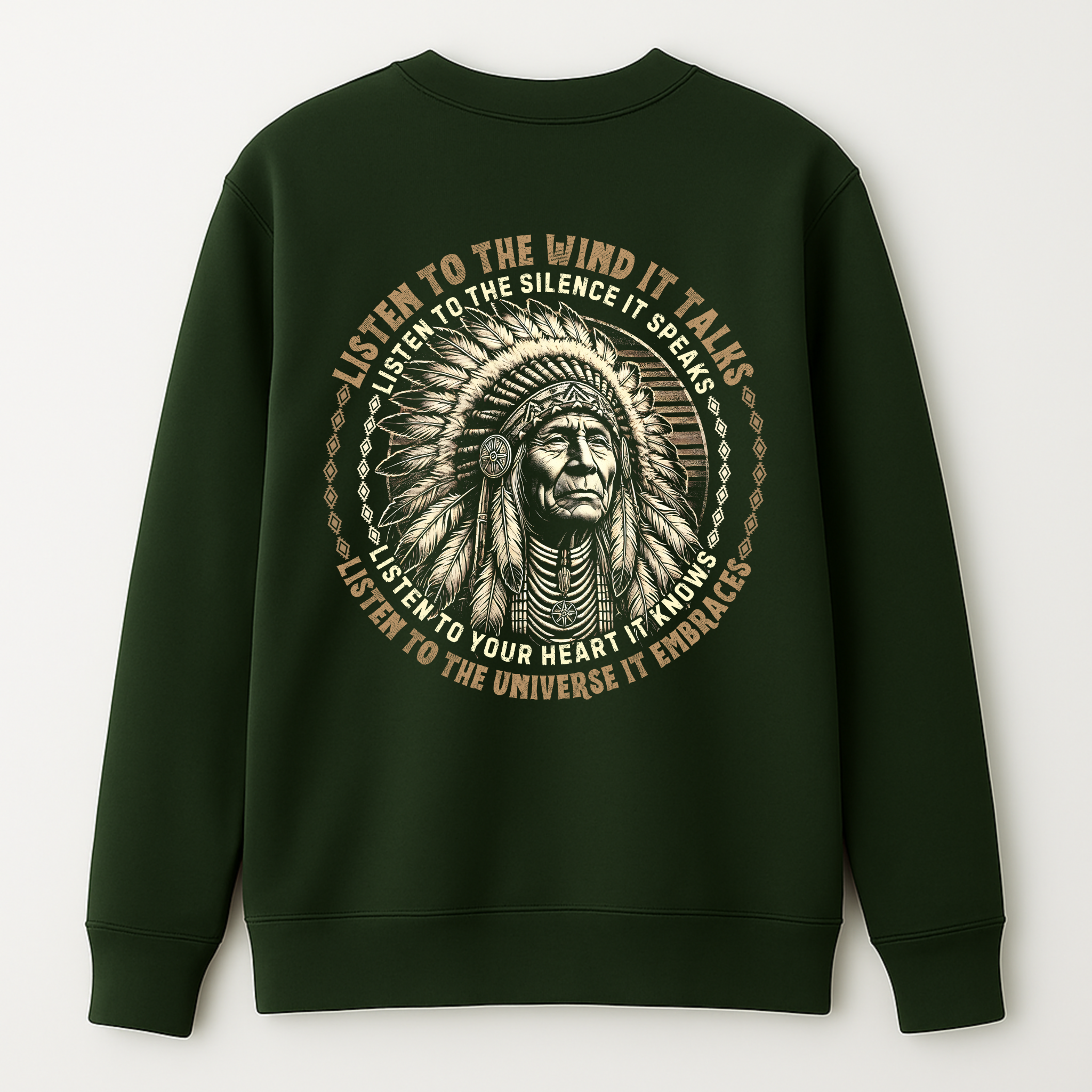 "Dyani" | Trail Of Tears | Crewneck Sweatshirt | Back