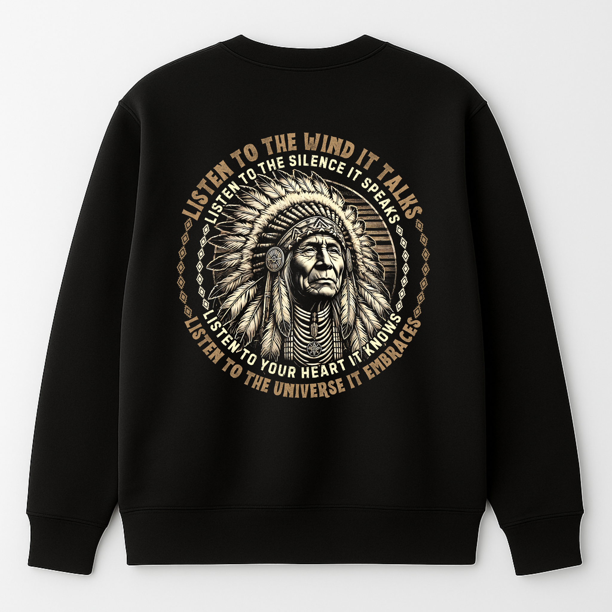 "Dyani" | Trail Of Tears | Crewneck Sweatshirt | Back