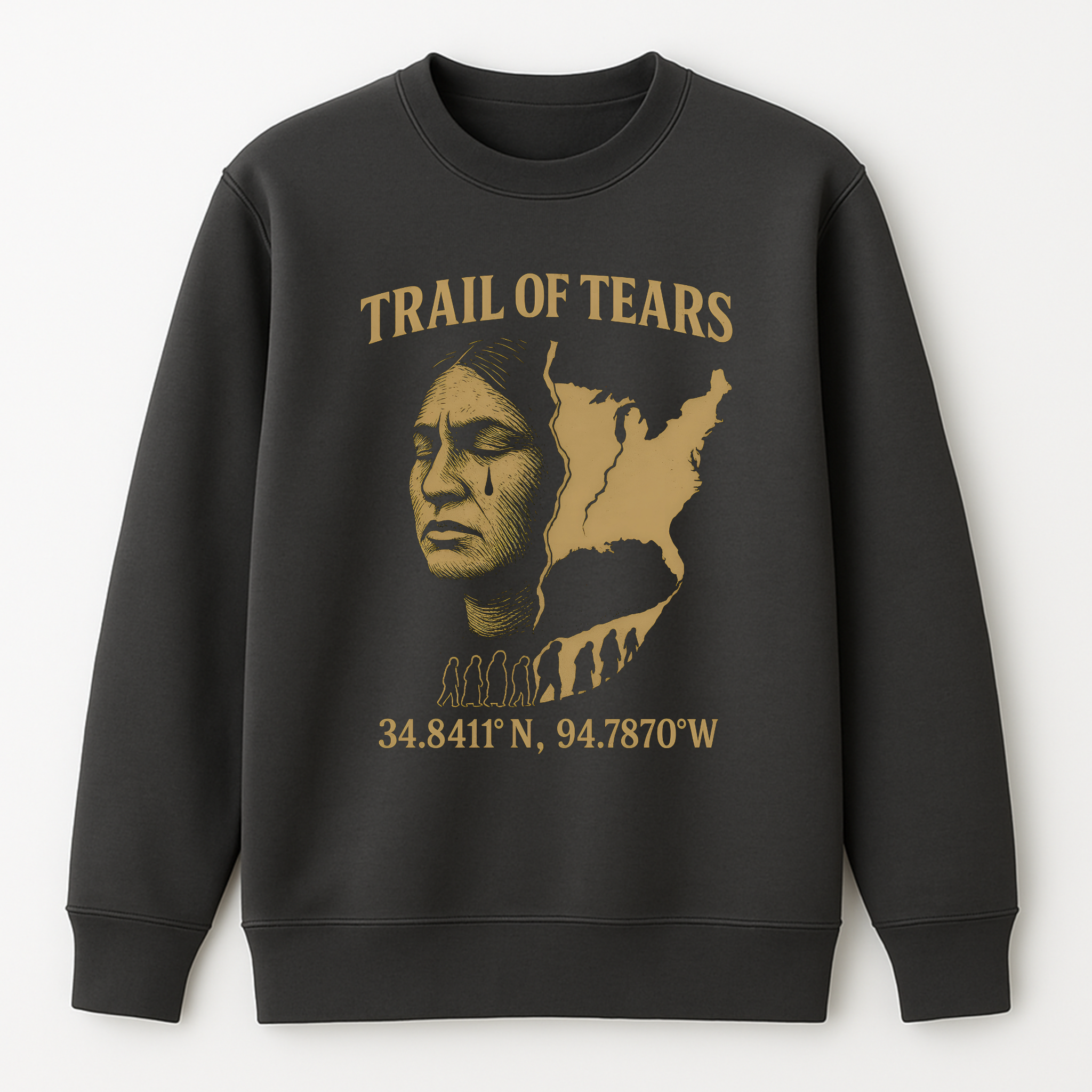 "Sundaraq" | Trail Of Tears | Crewneck Sweatshirt