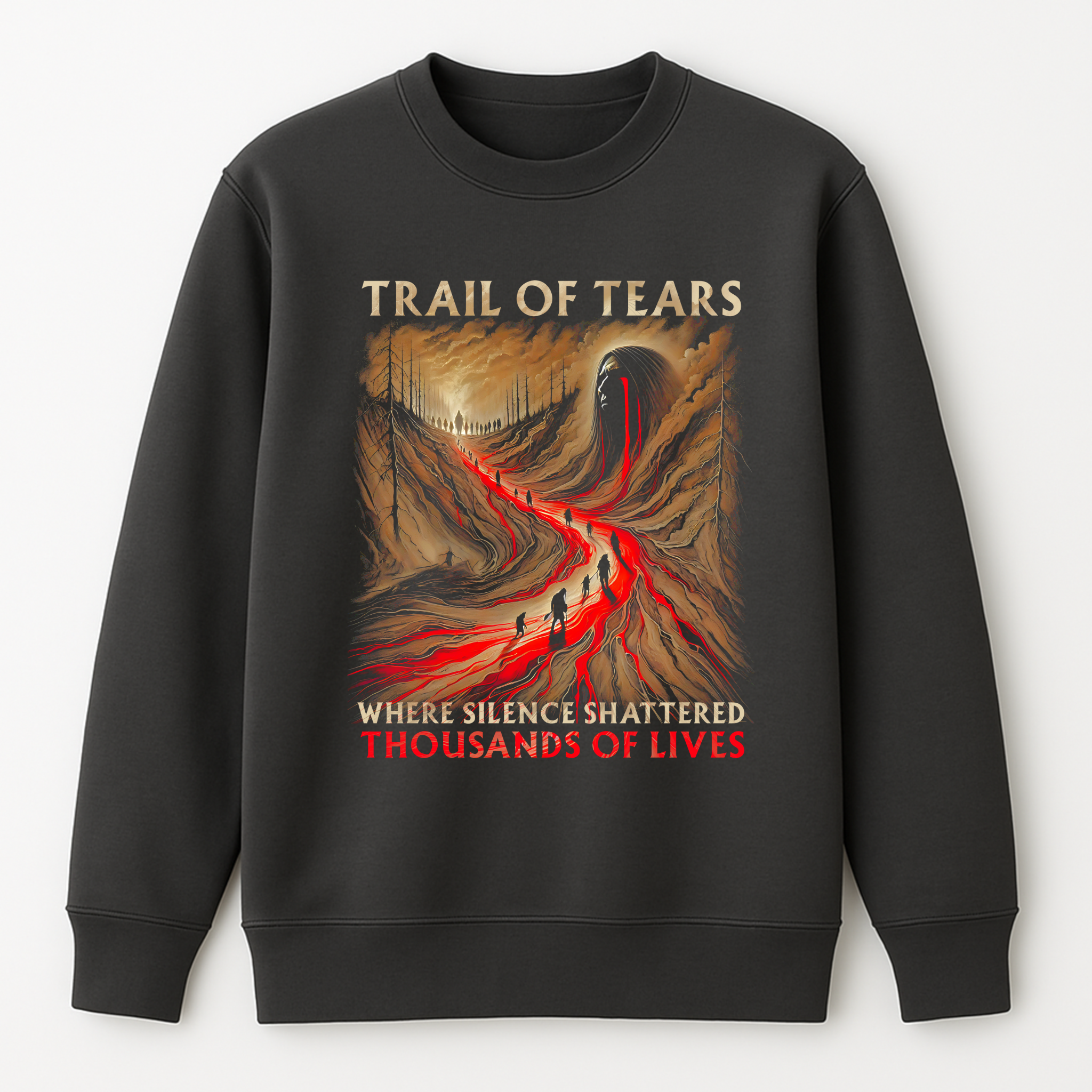 "Wapun" | Trail Of Tears | Crewneck Sweatshirt