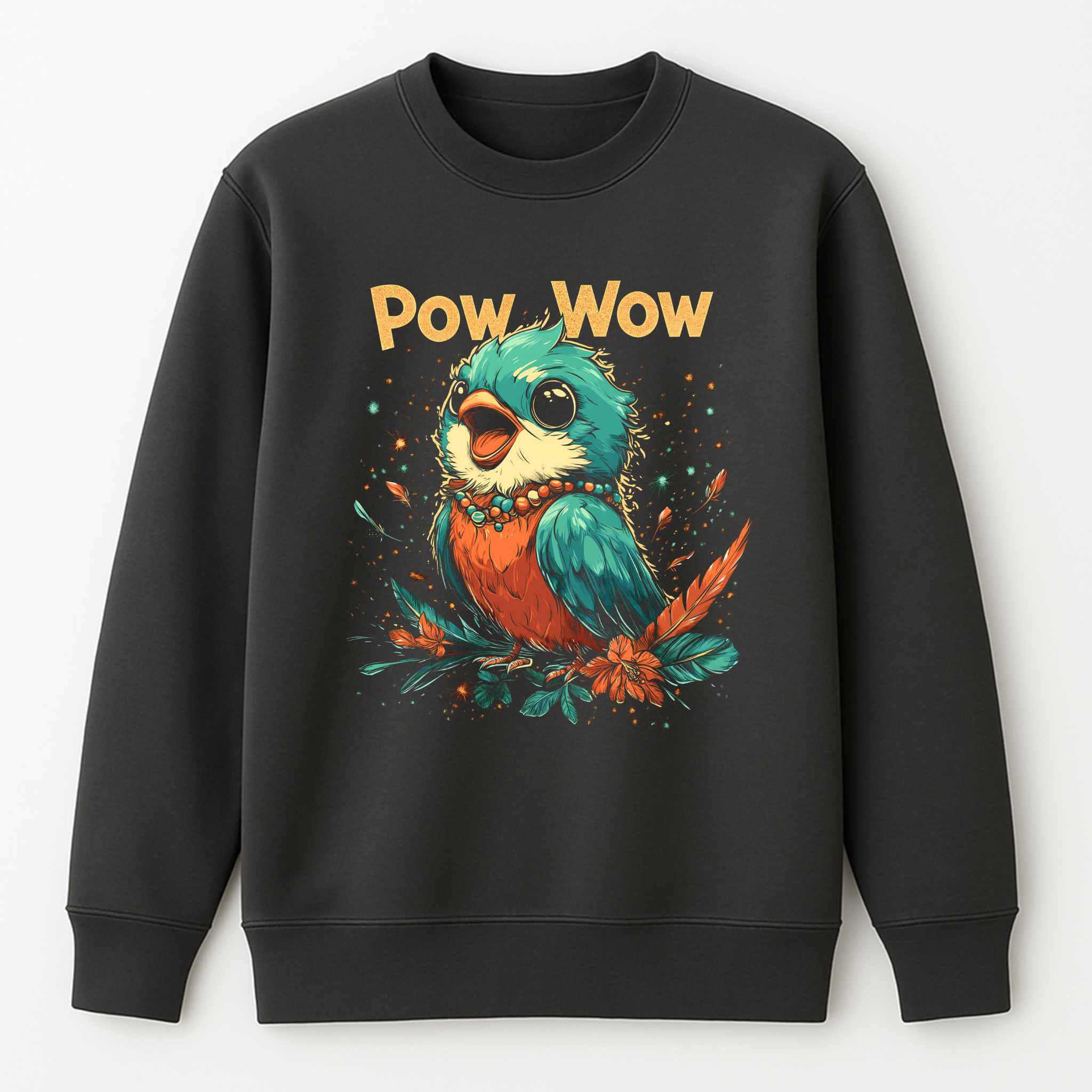 "Rowtag" | Pow Wow | Crewneck Sweatshirt