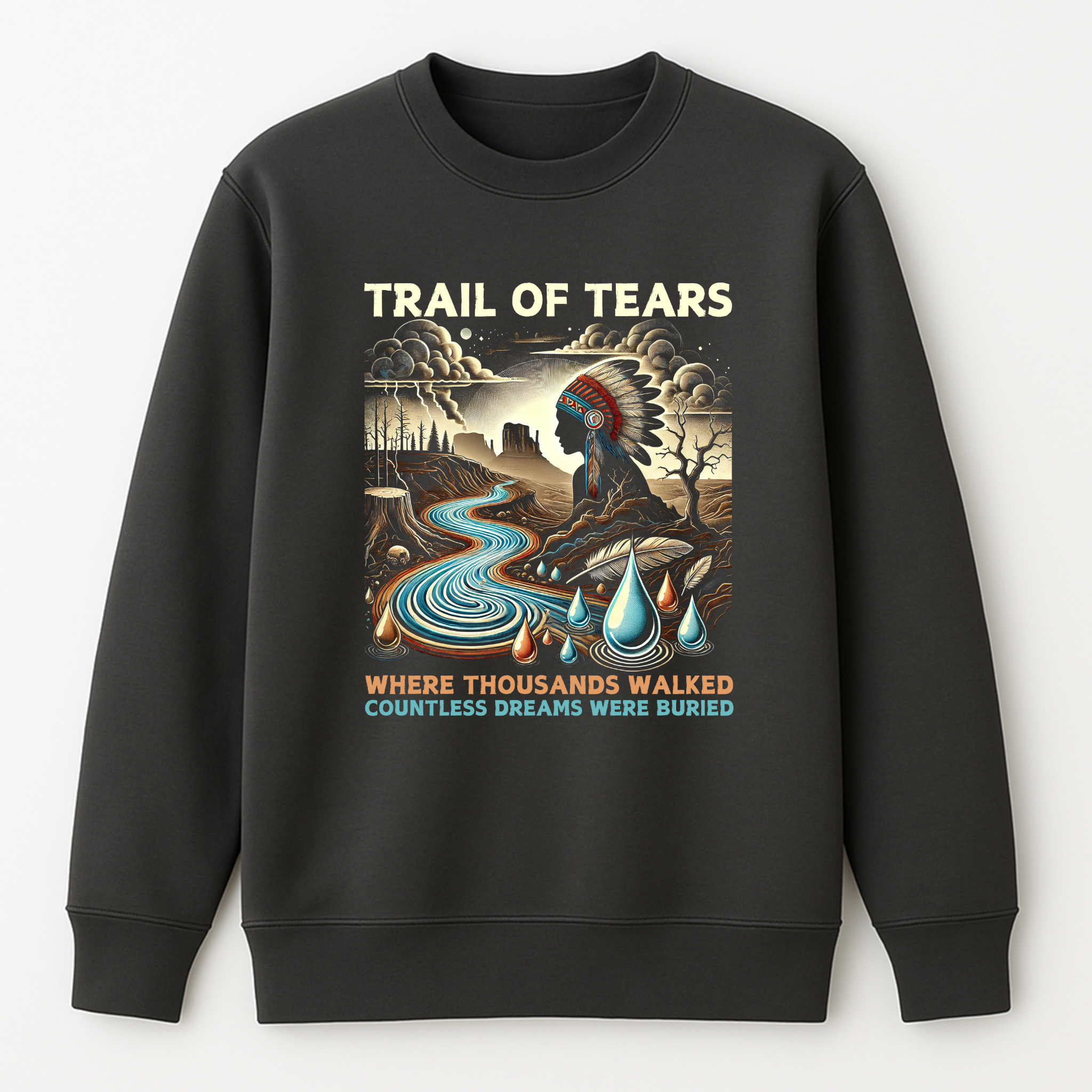 "Elu" | Trail Of Tears | Crewneck Sweatshirt