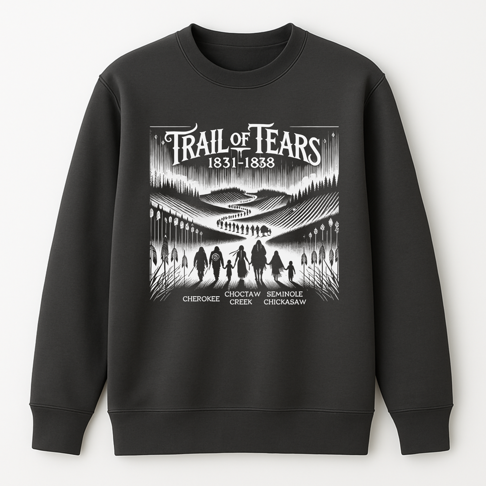"Lomasi" | Trail Of Tears | Crewneck Sweatshirt