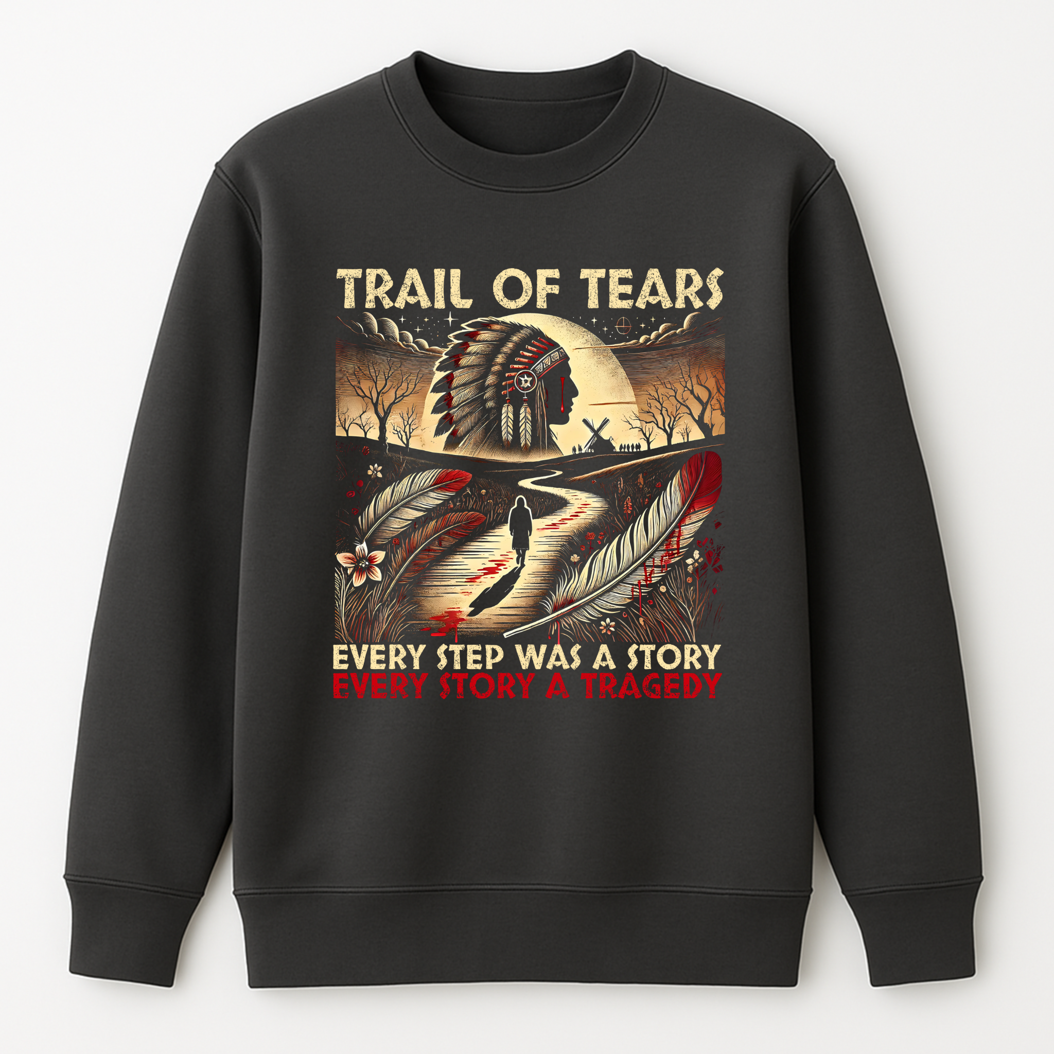 "Tsula" | Trail Of Tears | Crewneck Sweatshirt