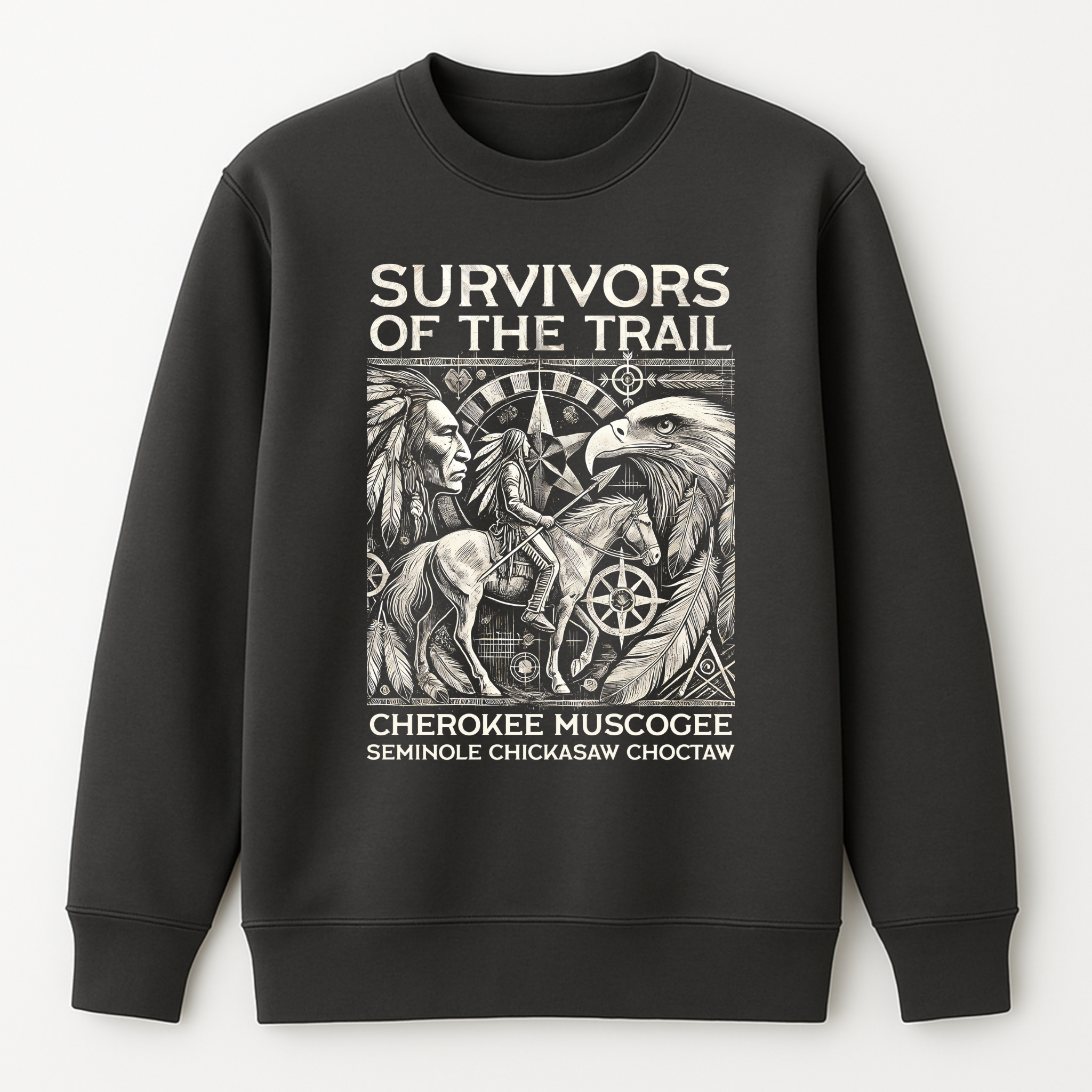 "Chayton" | Trail Of Tears | Crewneck Sweatshirt