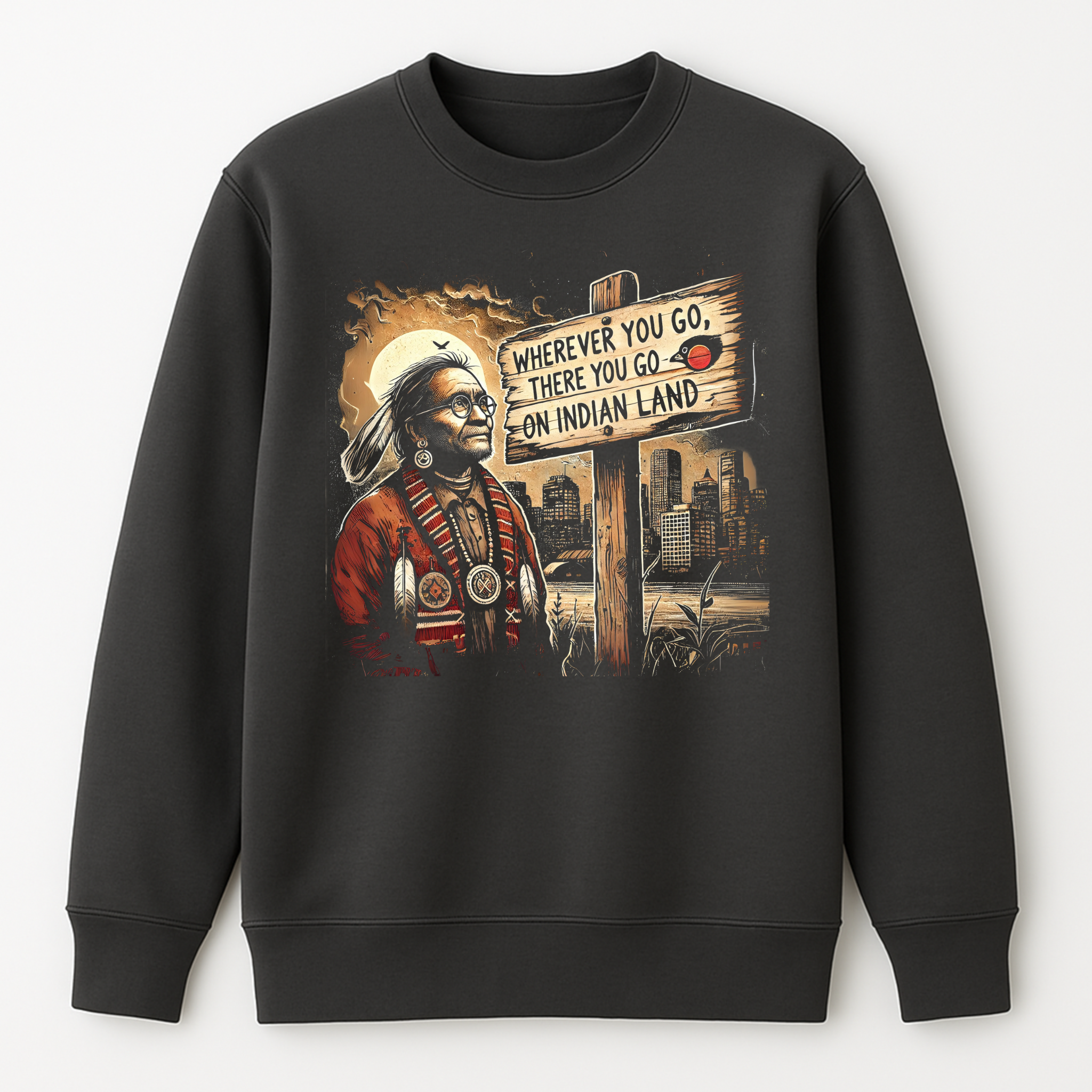 "Cochise" | Native Land | Crewneck Sweatshirt