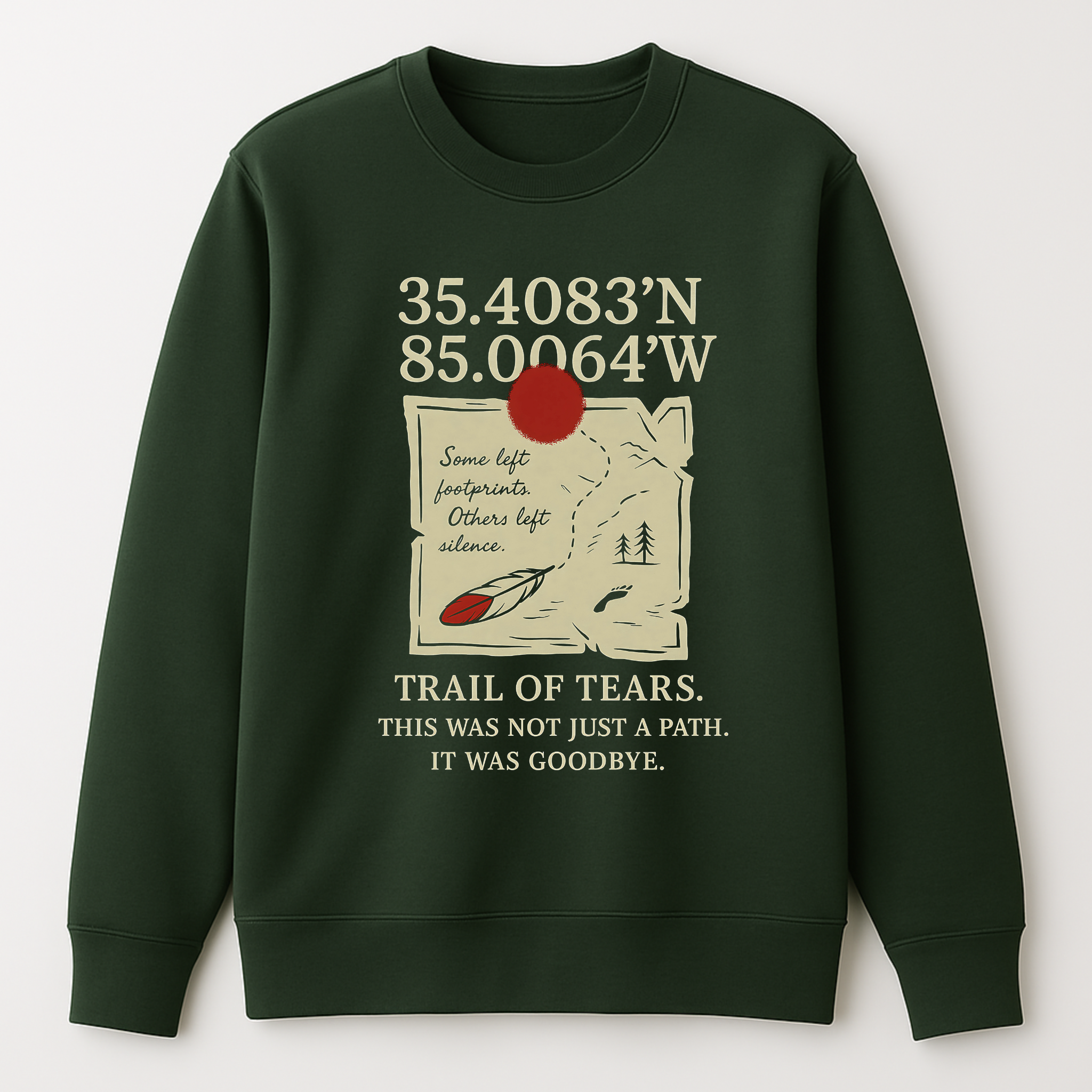 "Taweya" | Trail Of Tears | Crewneck Sweatshirt