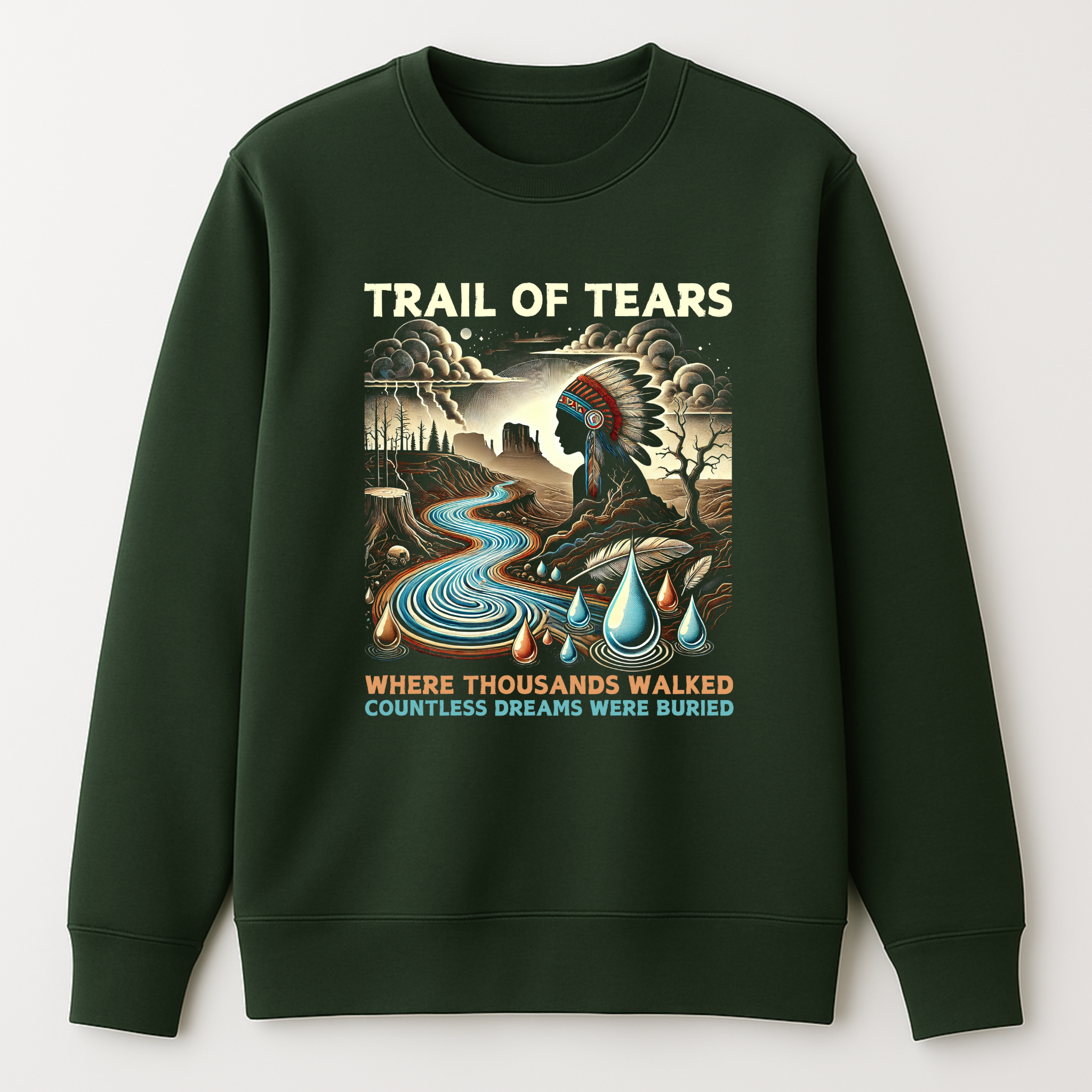 "Elu" | Trail Of Tears | Crewneck Sweatshirt