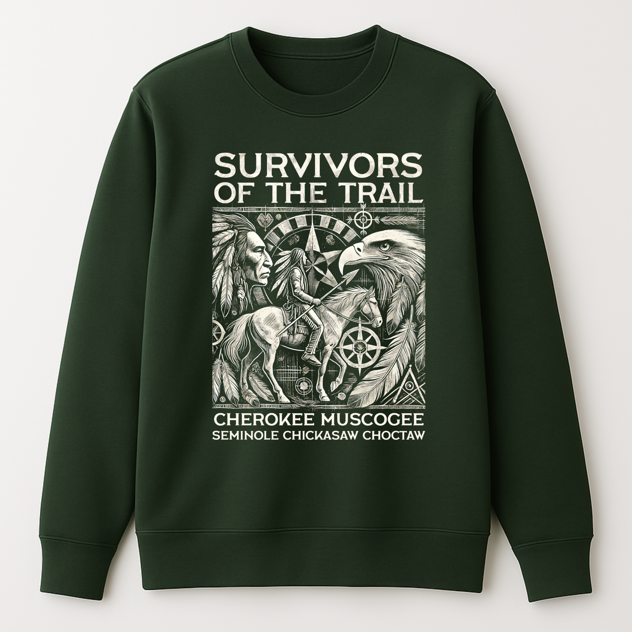 "Chayton" | Trail Of Tears | Crewneck Sweatshirt