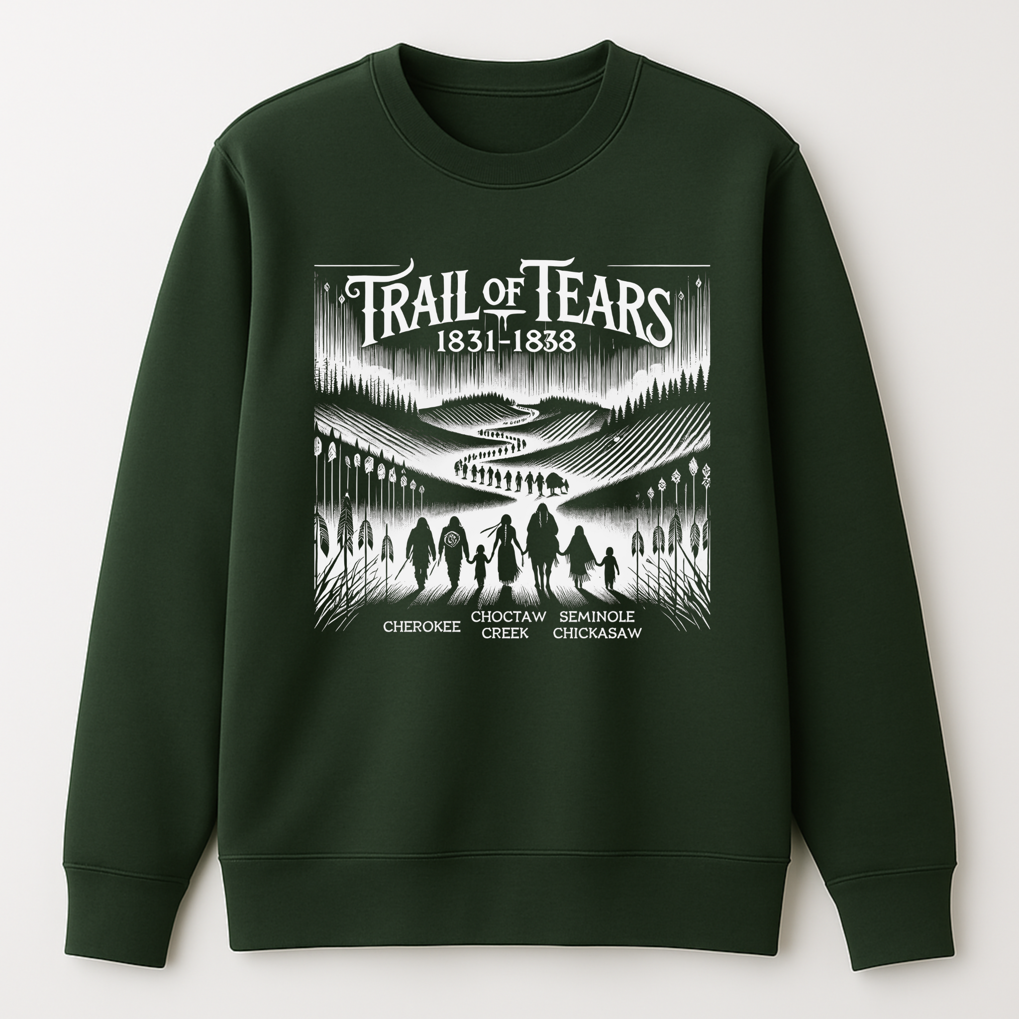 "Lomasi" | Trail Of Tears | Crewneck Sweatshirt