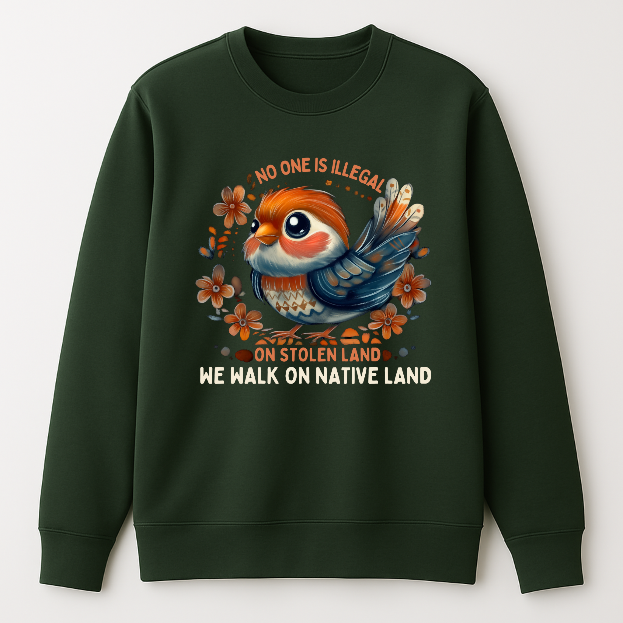 "Nyah" | Quetzal | Crewneck Sweatshirt
