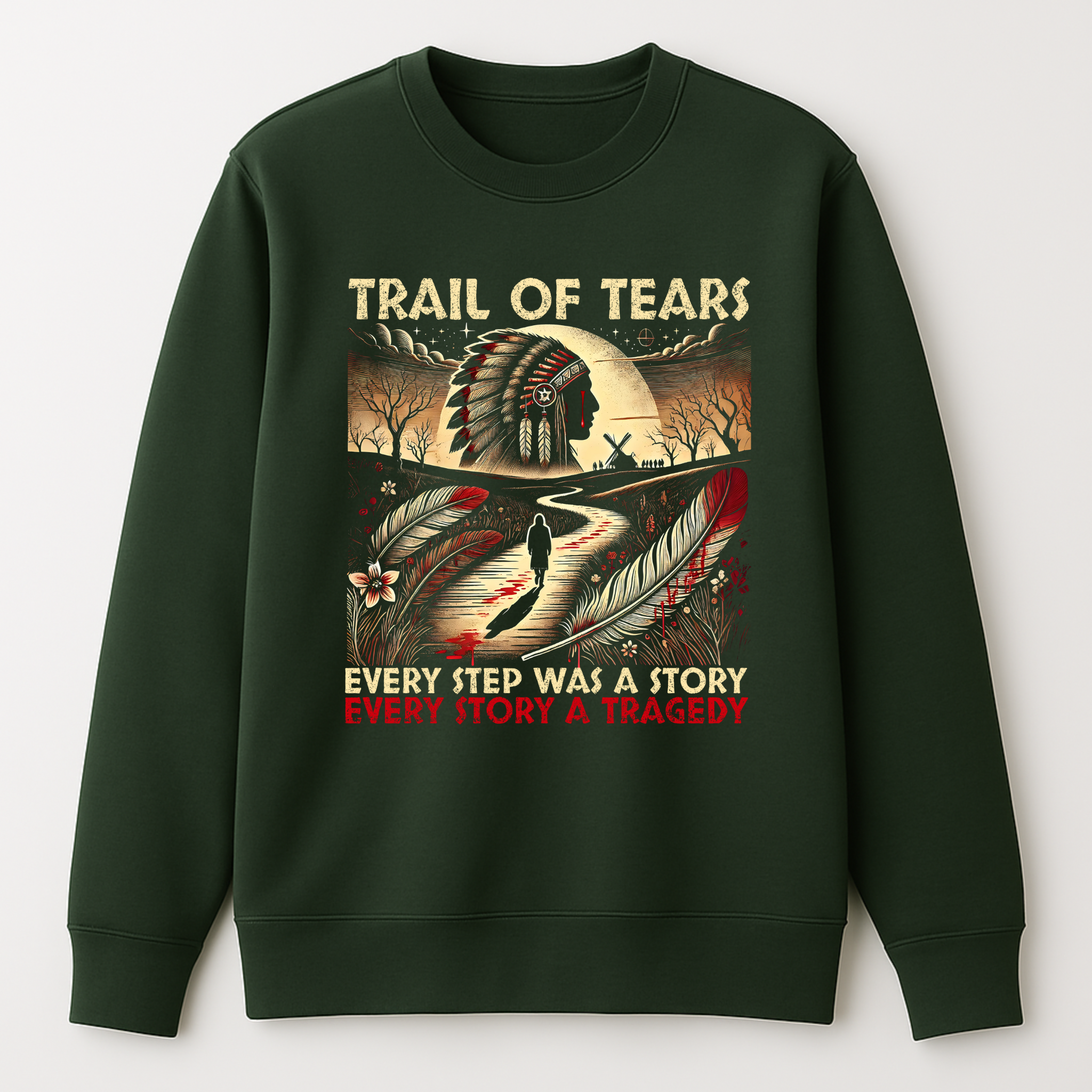 "Tsula" | Trail Of Tears | Crewneck Sweatshirt
