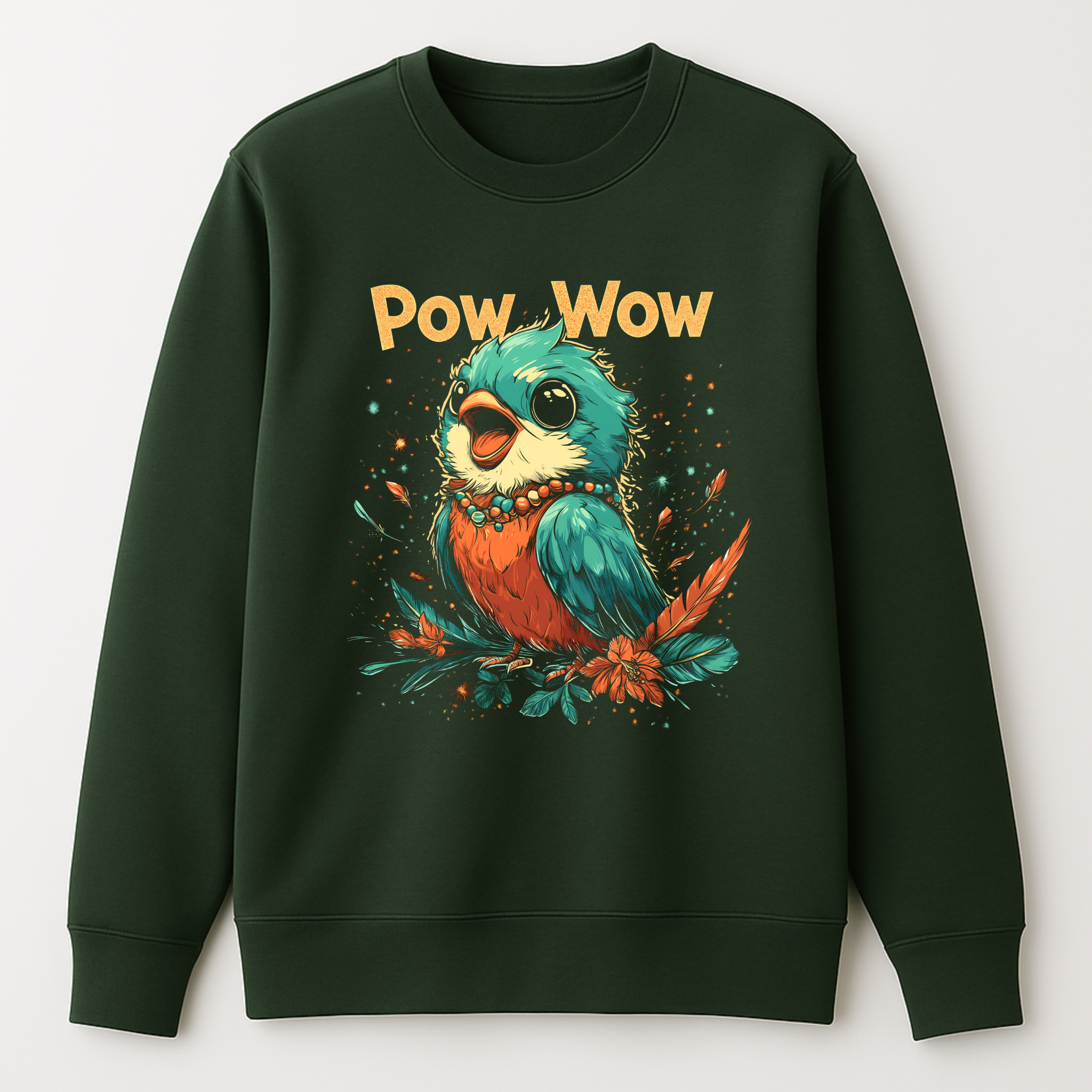 "Rowtag" | Pow Wow | Crewneck Sweatshirt
